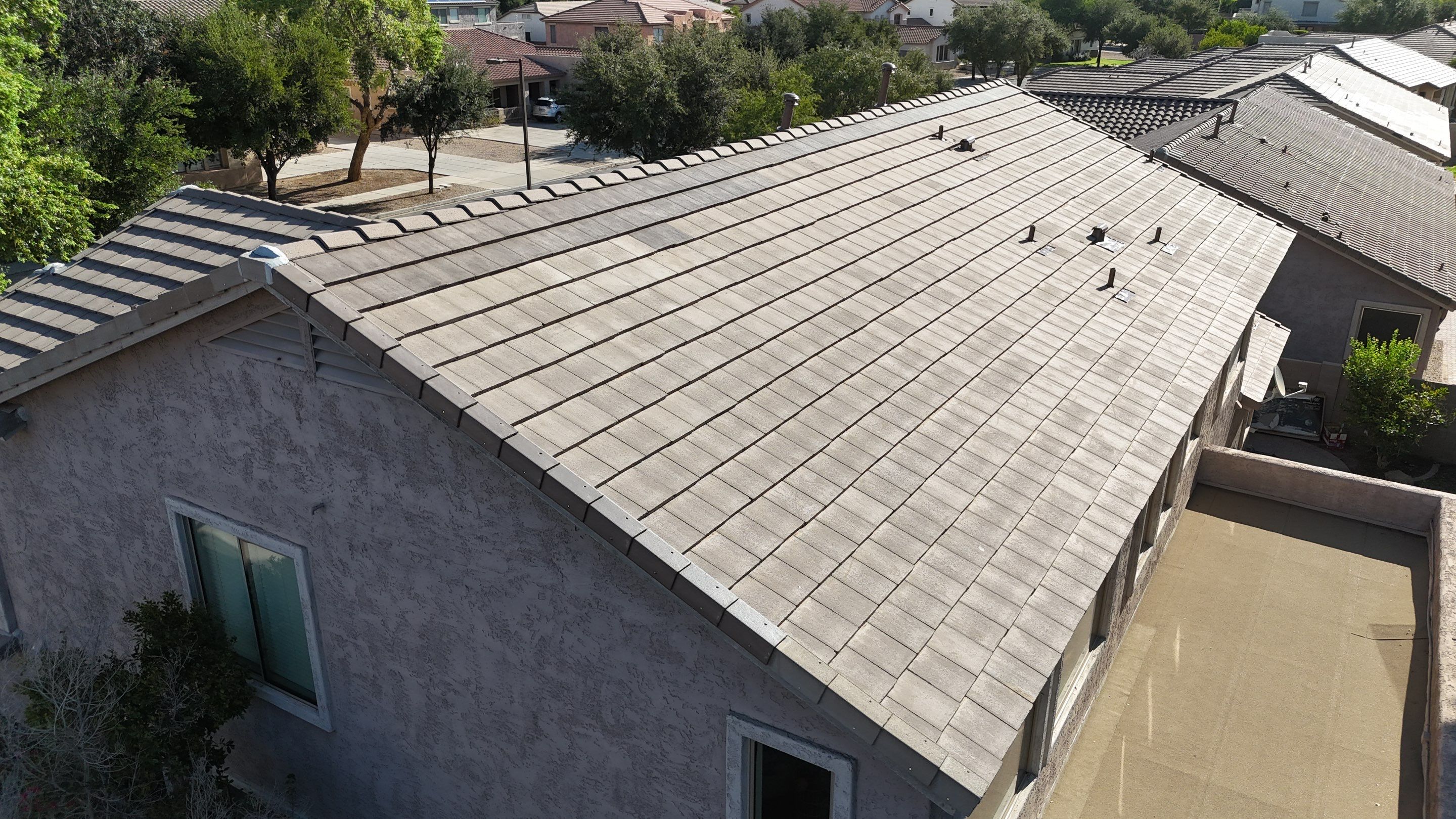 Project in Queen Creek, AZ by Saint Roofing
