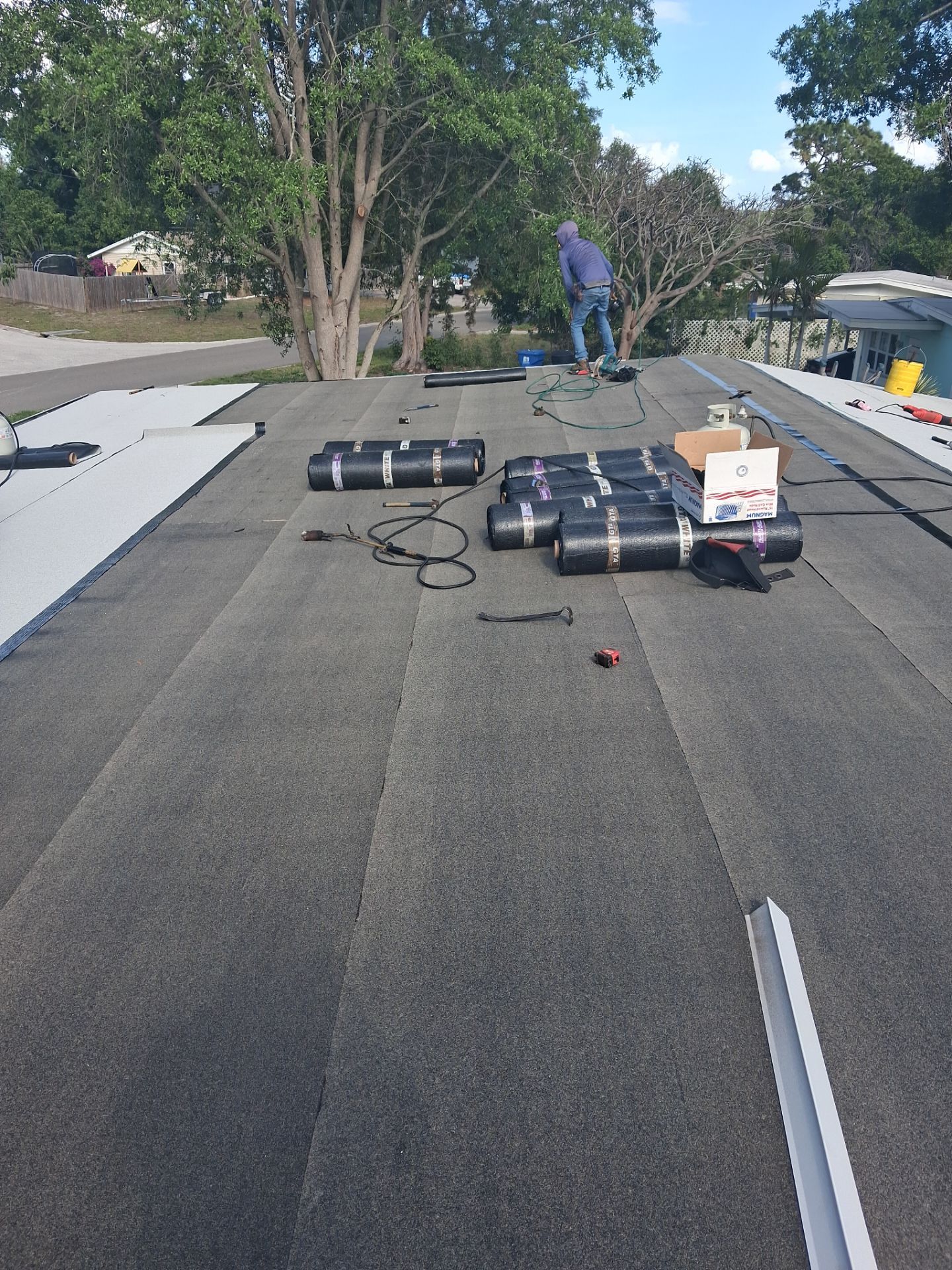 Project in St. Petersburg 33703 by Mitchell Roofing Company LLC 