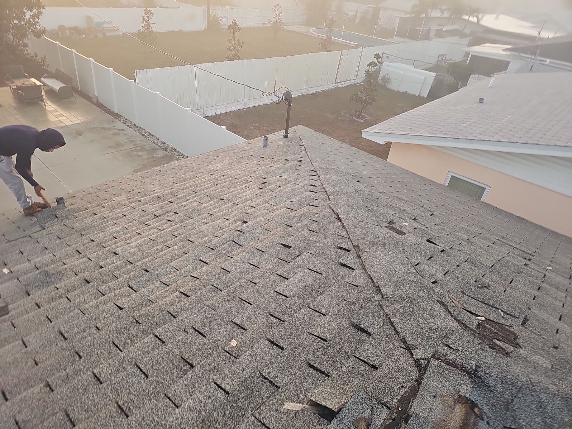 Project in Clearwater 33756 by Mitchell Roofing Company LLC 