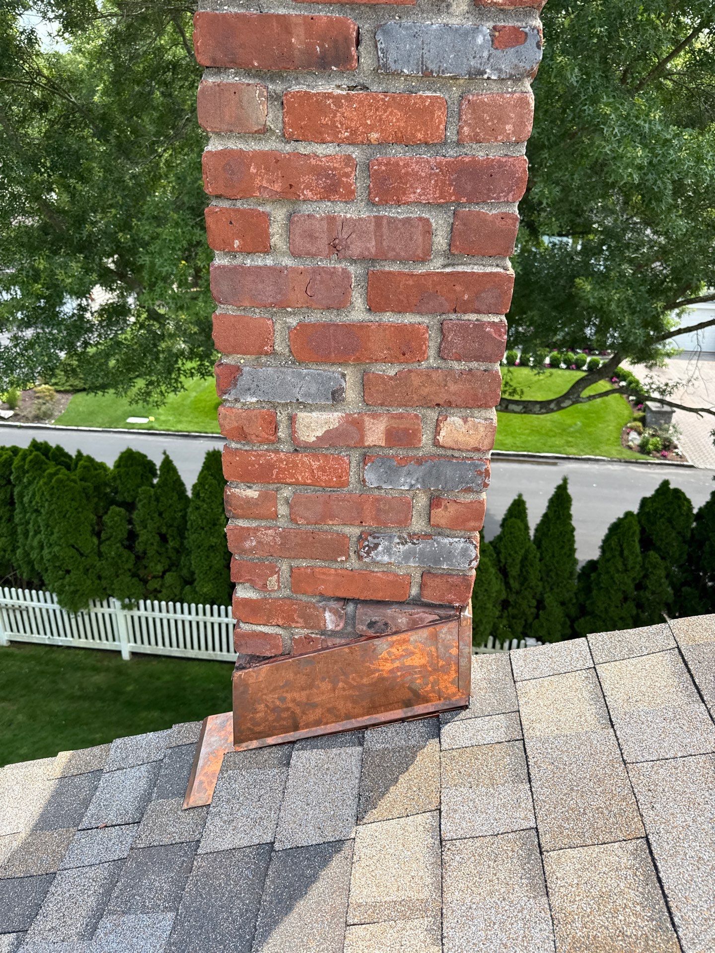 Project in White Plains by The Energy Efficient Roofer & George's Seamless Gutters