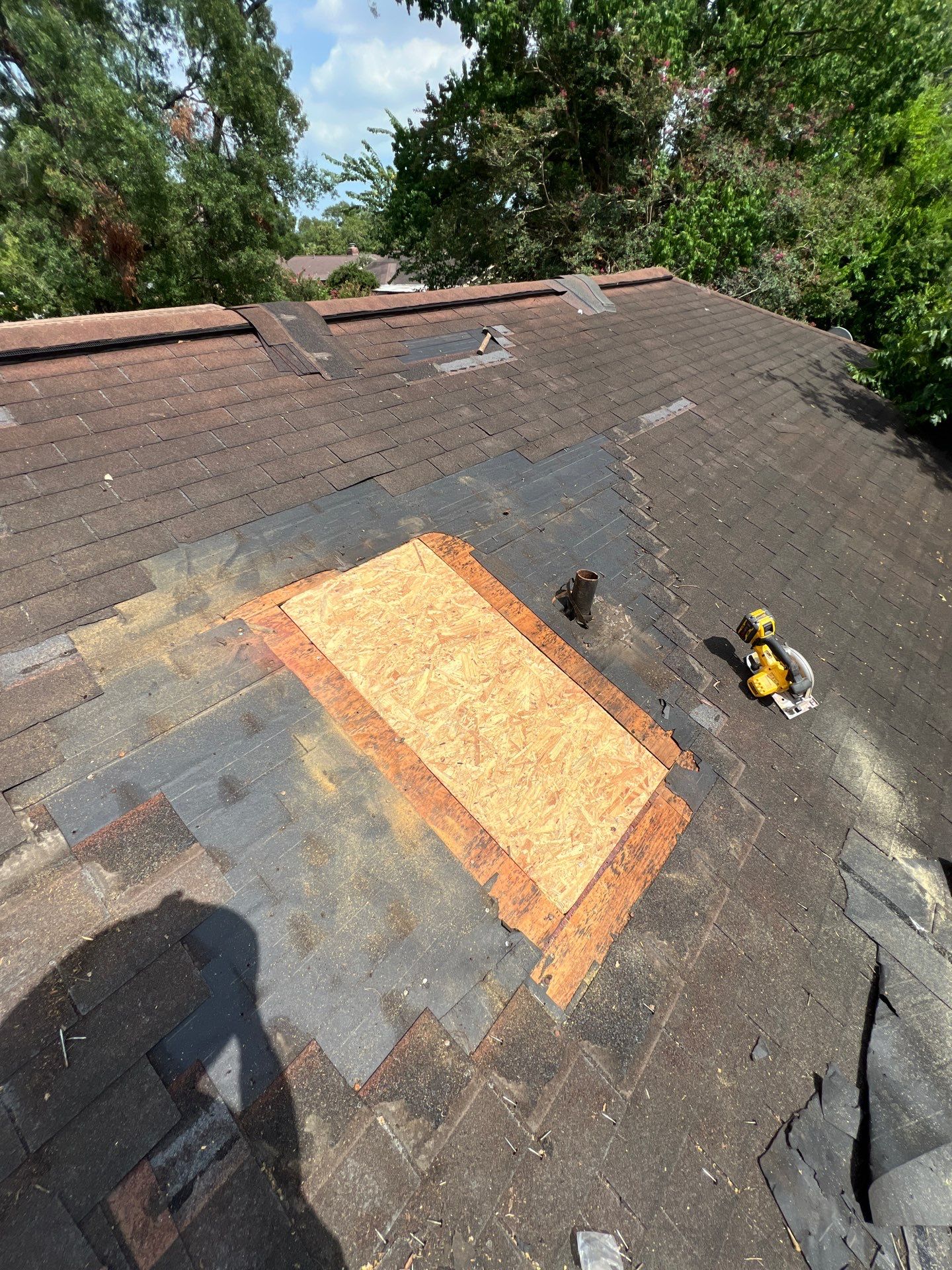 Residential Roofing Repair using Owen's Corning Duration (Lifetime) Shingles by Roof Repair Company