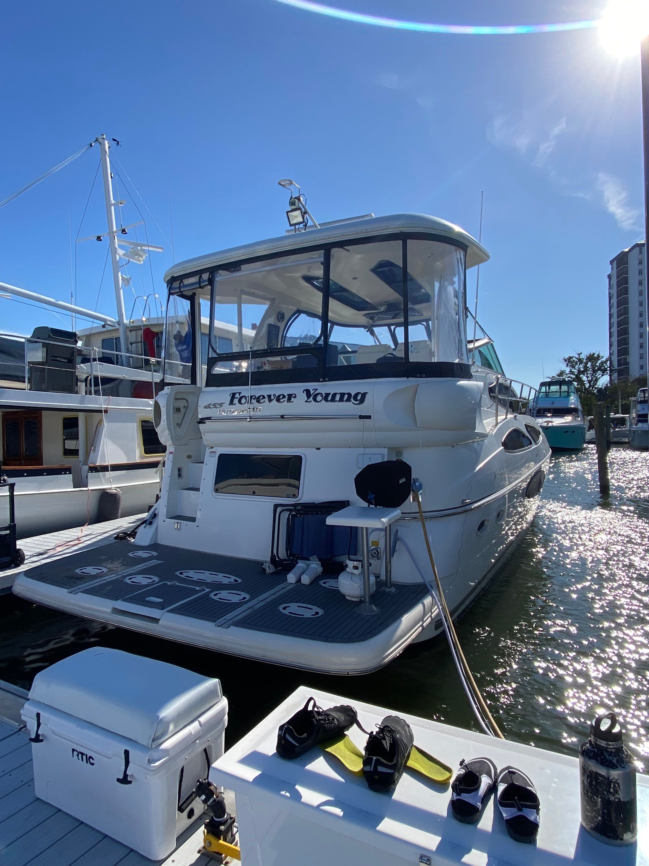 Project in Mount Vernon by Florida Hull Cleaning 
