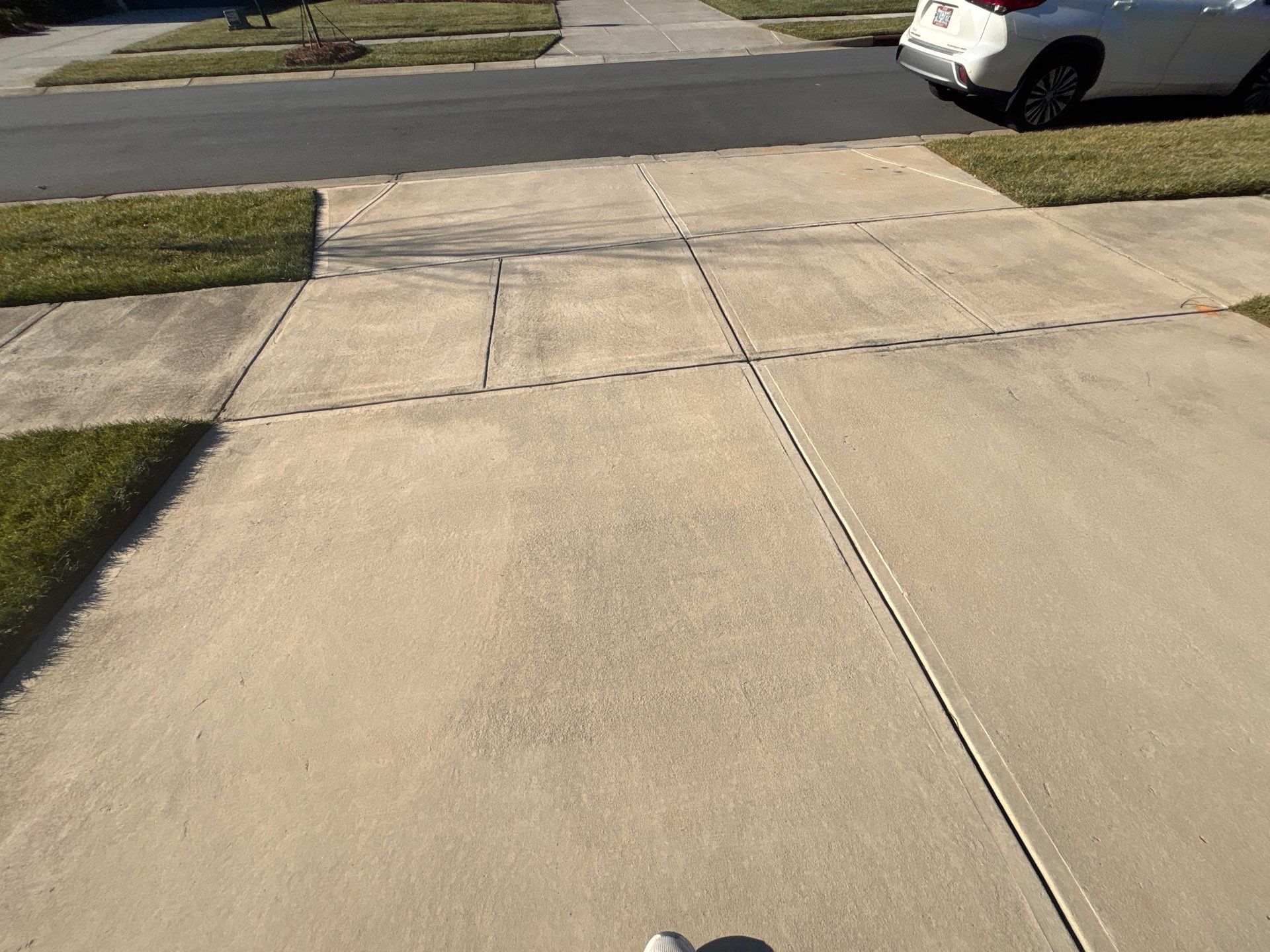 Concrete Driveway using Concrete Stain by DuraSeal