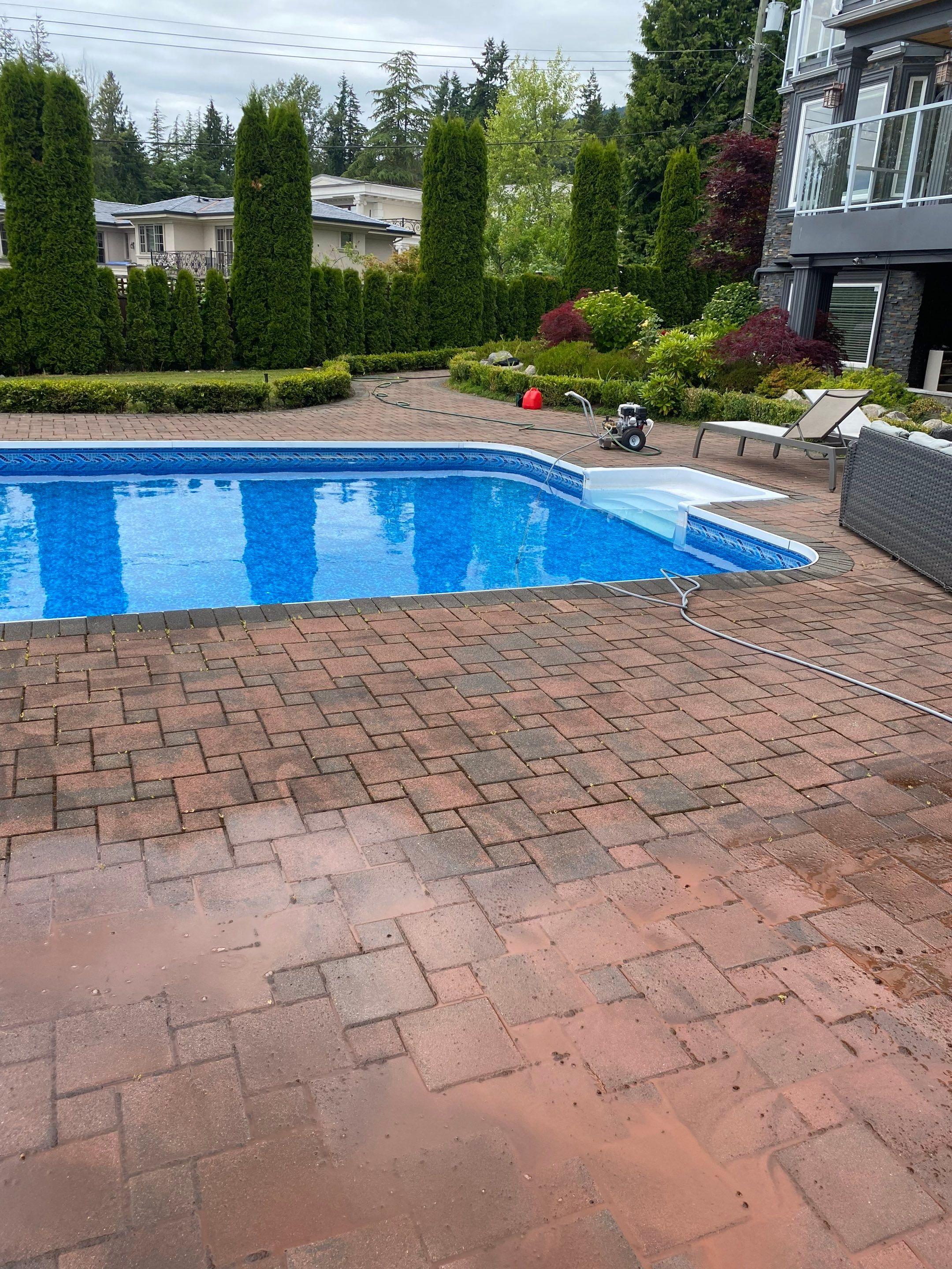 Power Wash - Fairmile Rd by YVR Construction Group