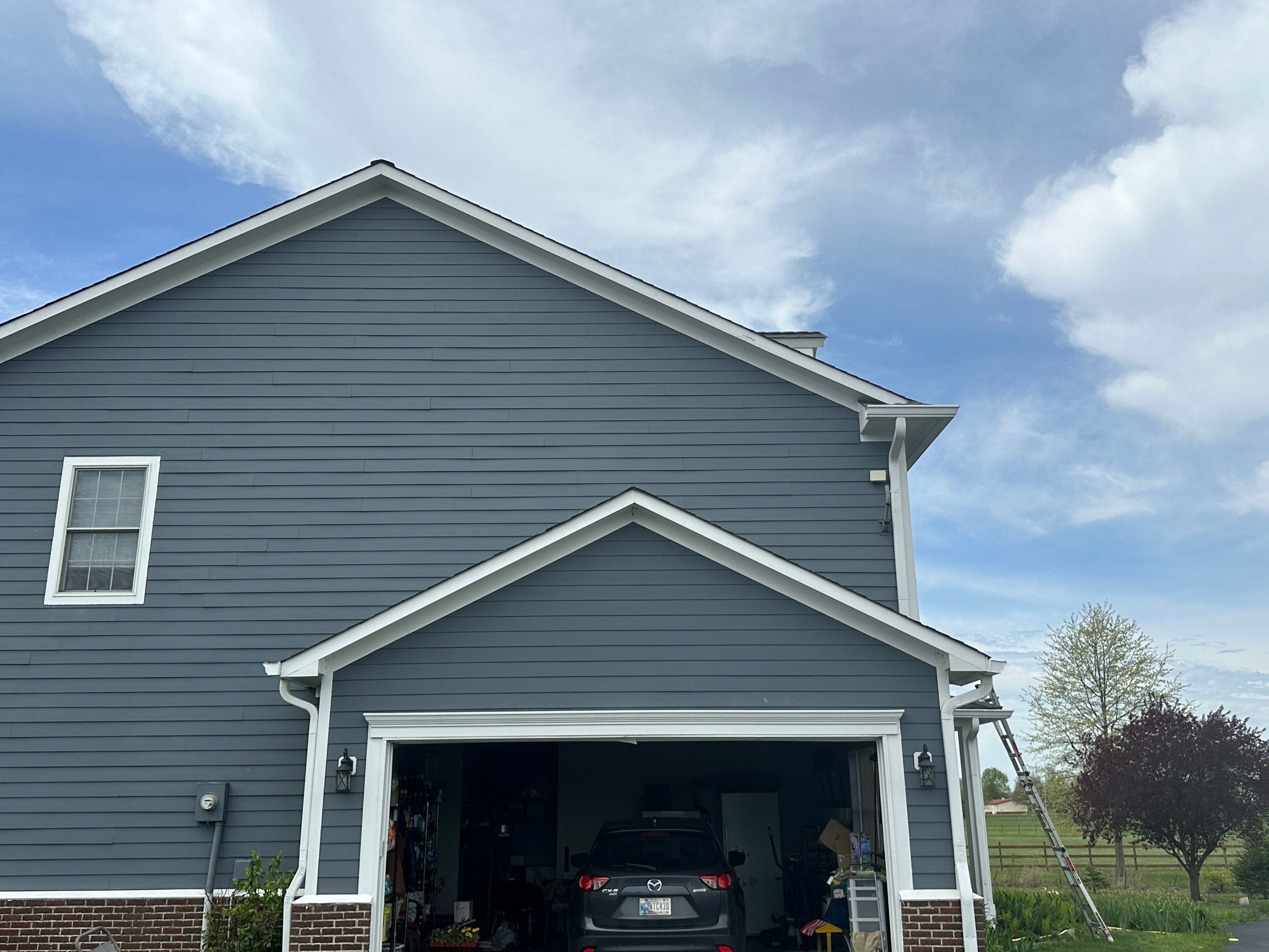 Rural Noblesville Indiana Metal Shake Roof Installation – Black Frost by 4Ever Metal Roofing