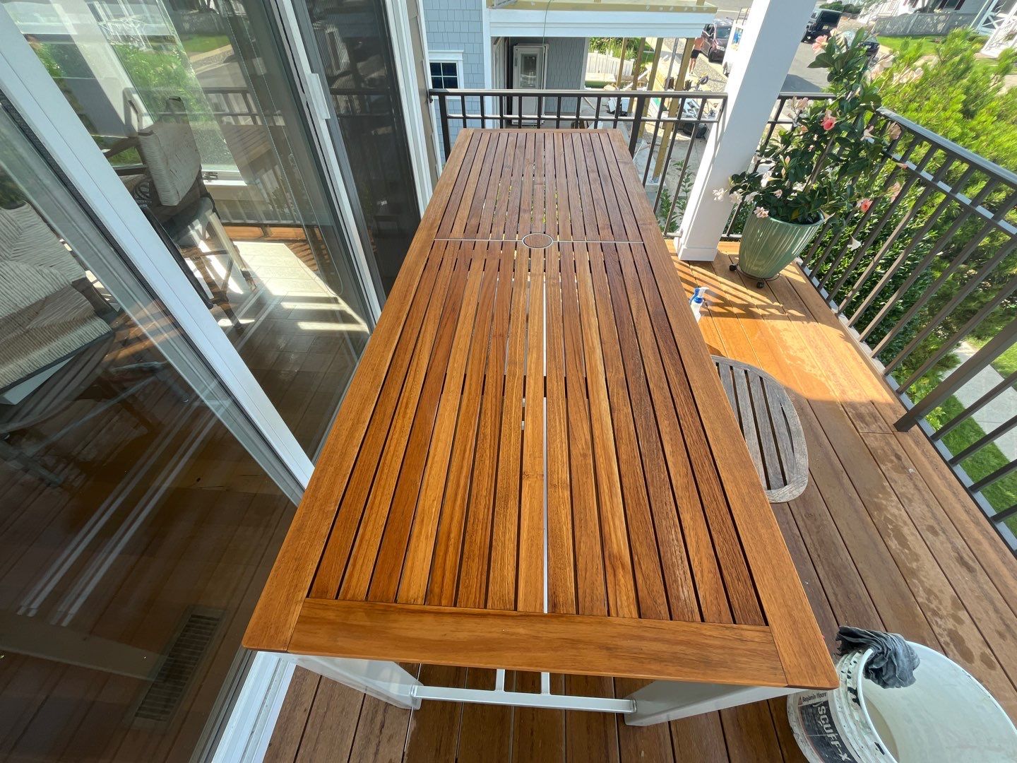 Teak Outdoor Furniture Restoration by Fresh Coat Works LLC