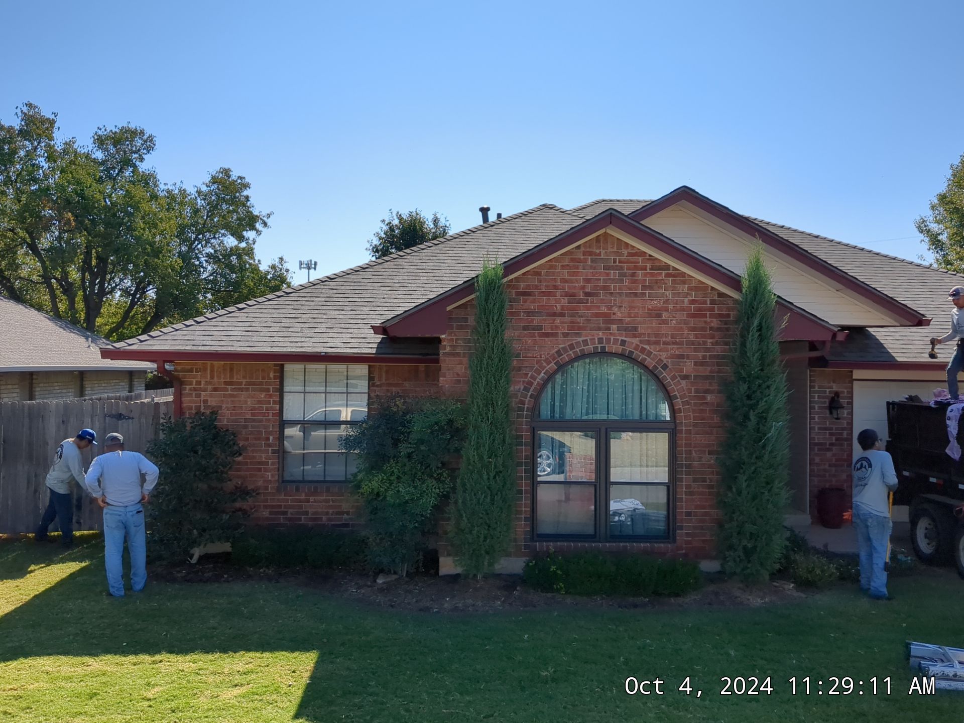OKC Residential Roofing Installation using Owens Corning by Blackforest Roofing