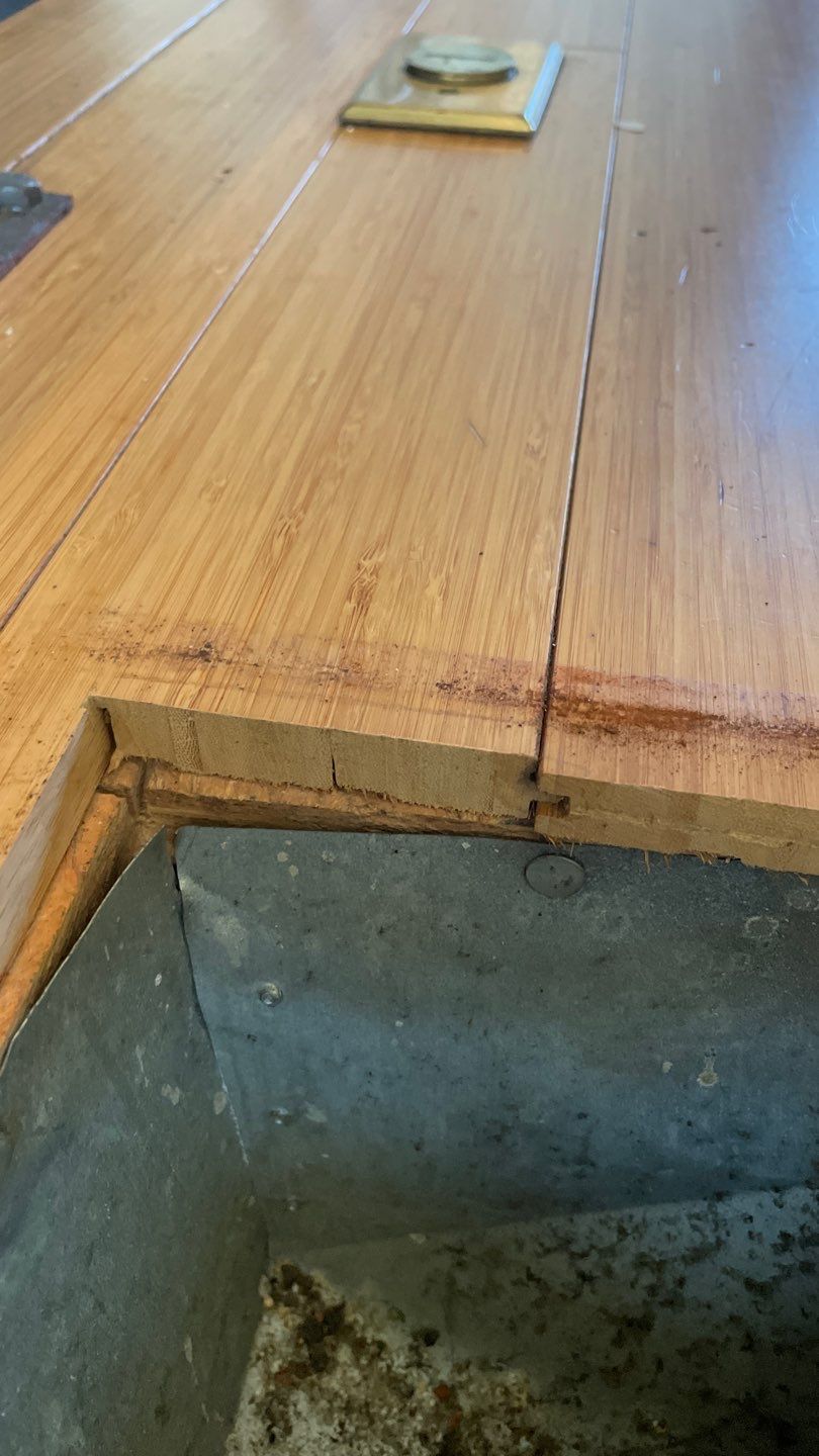 Solid Bamboo Refinish by Footprints Floors of East Atlanta