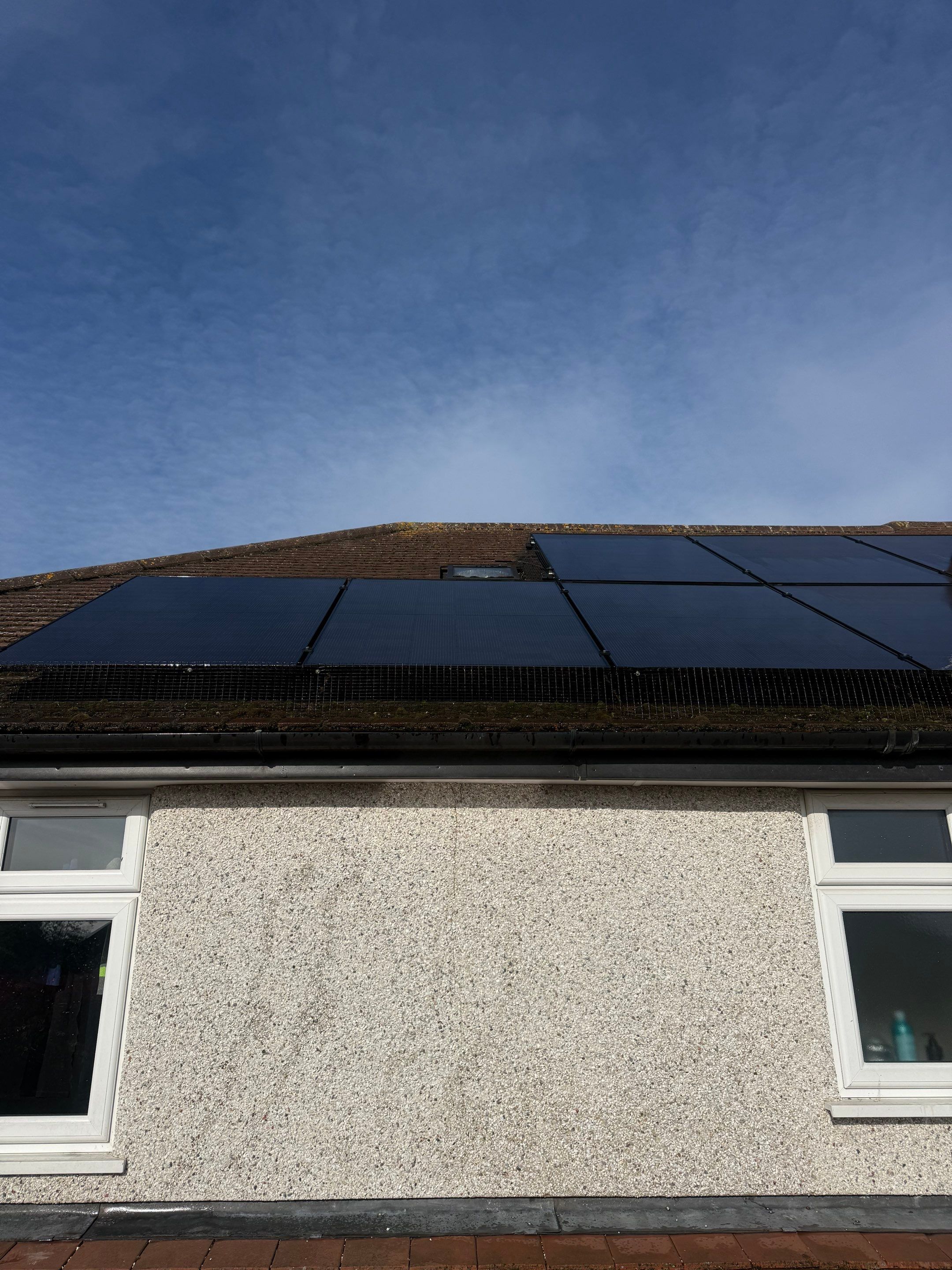 Solar Panel Cleaning Chessington by Ges Exterior Cleaning ltd