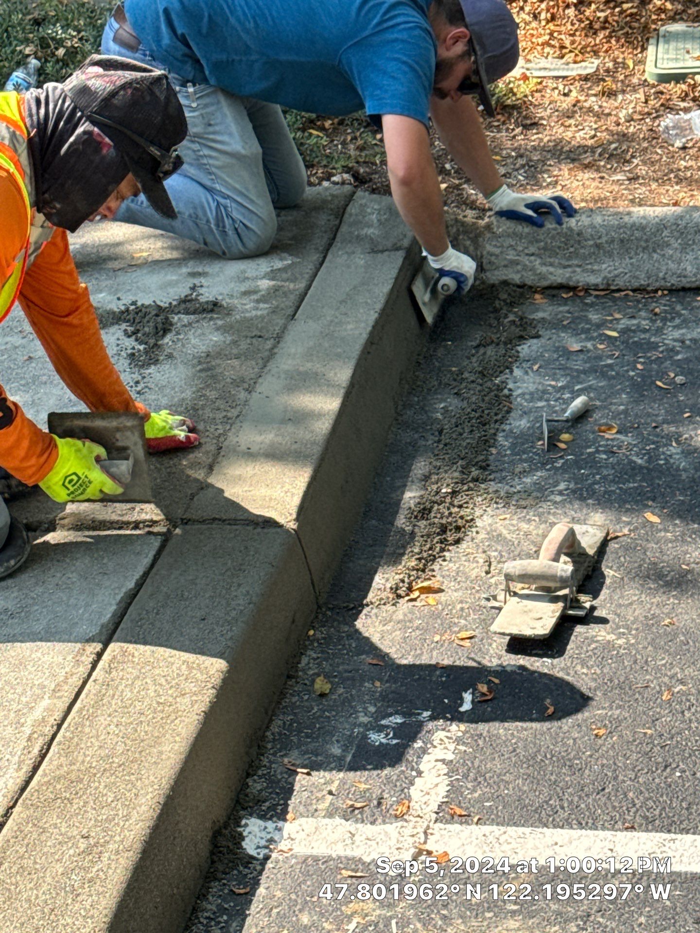Kidder Matthews | Parking Lot Sealcoating & Striping with Concrete Curb & Patch Repairs  by Jireh Asphalt & Concrete Inc 
