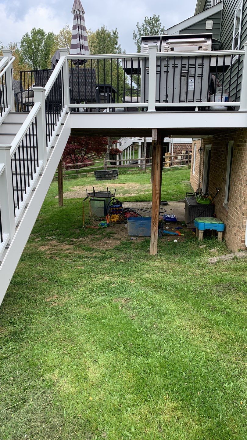 Backyard Transformation using Techo-Bloc Pavers by The Smet Companies, LLC