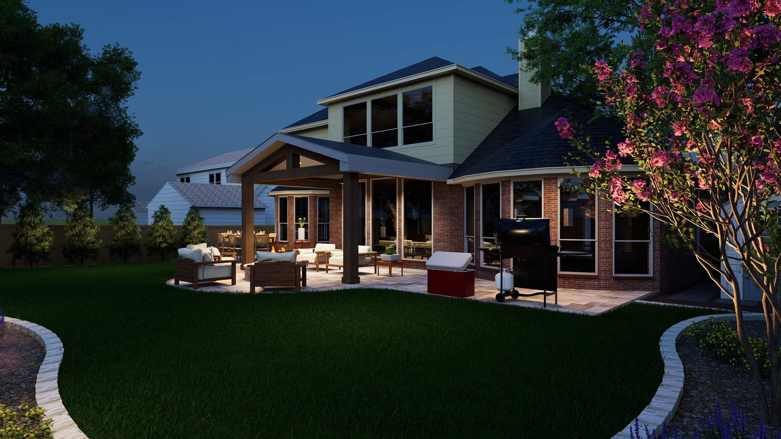 Encino Creek, San Antonio TX by Hole In One Lawns, LLC