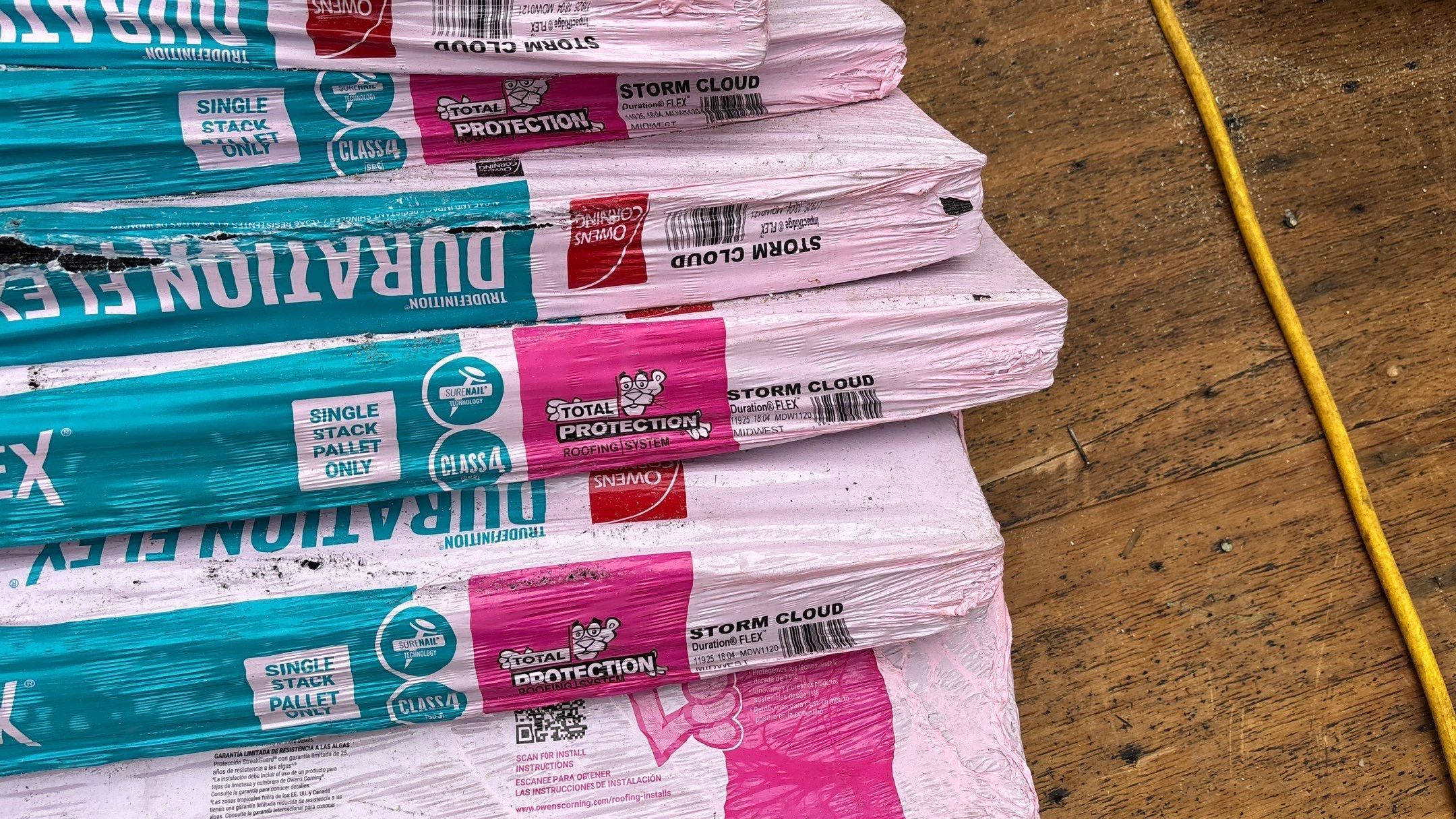 Roof Replacement using Owens Corning Storm Cloud by 180 Contractors