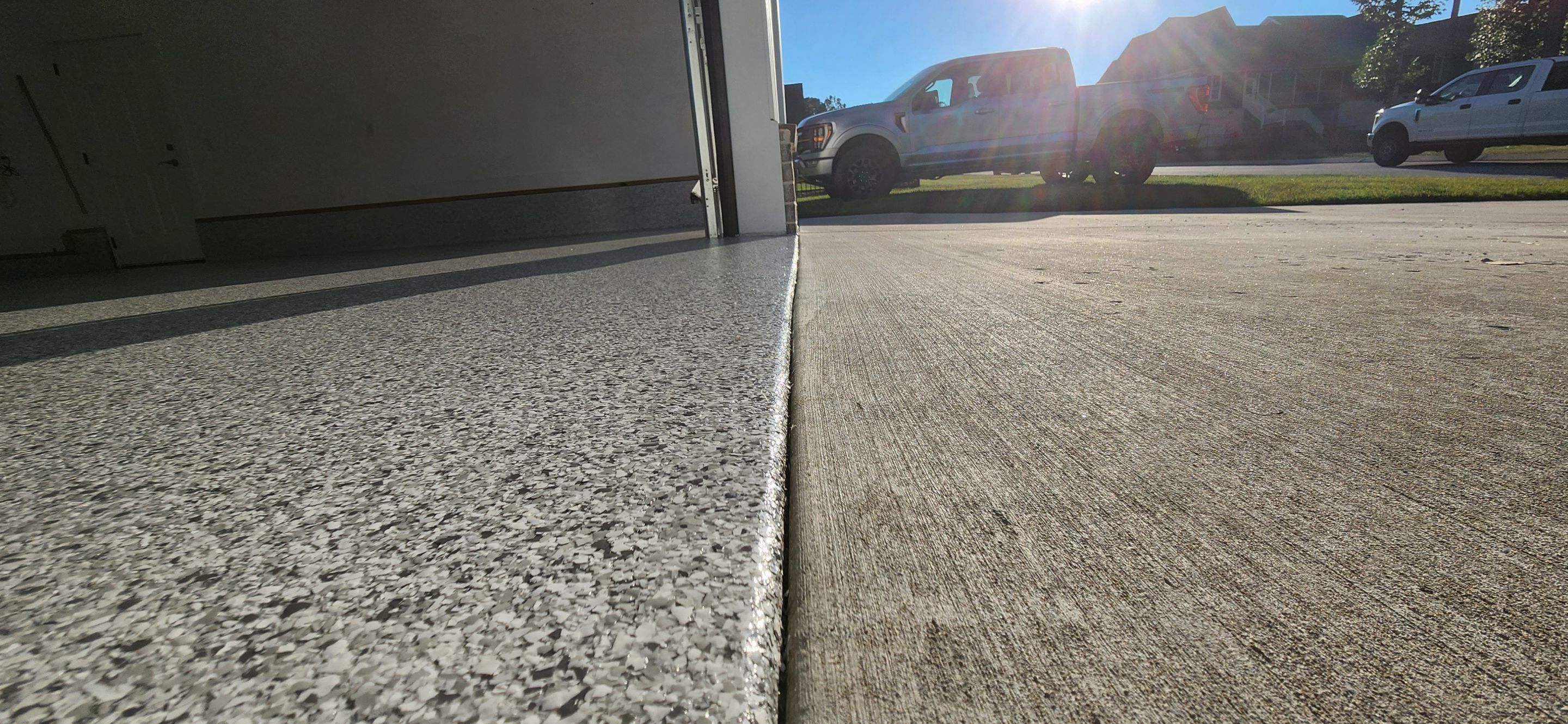 New Garage Floor using Silver Bells! by Elite Floor Solutions