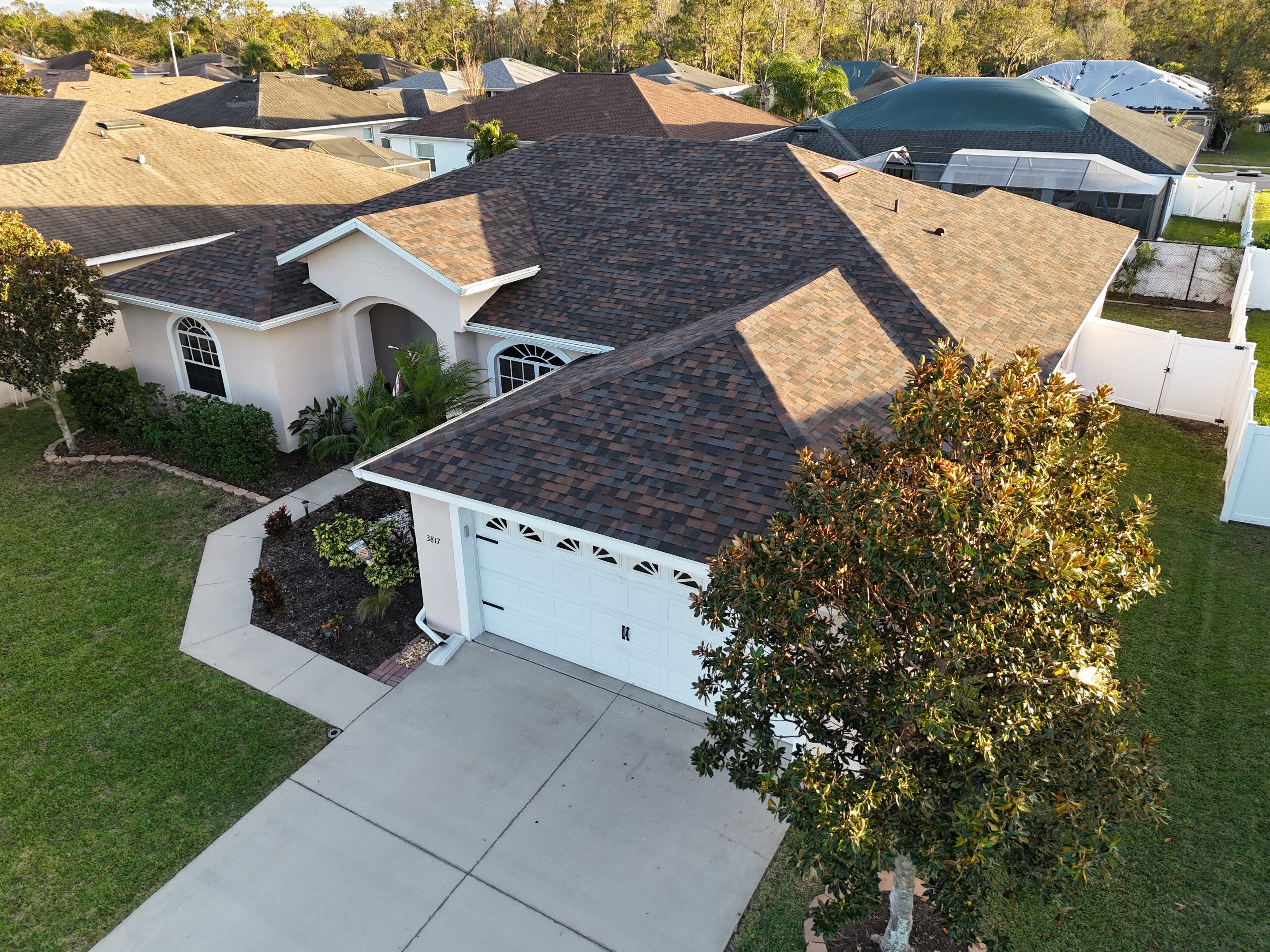 Roof Replacement in Ruskin FL. by Steadfast Roofing 