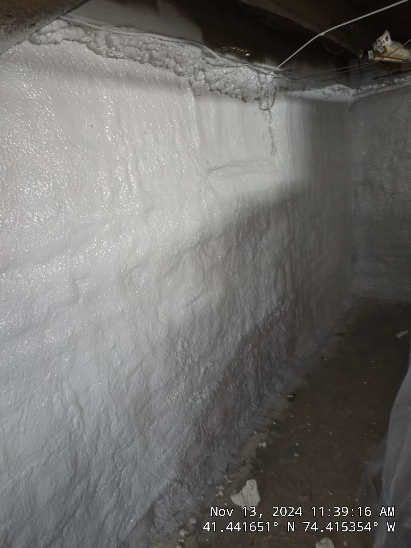 Attic Insulation using open cell spray foam by NYS Foam & Energy