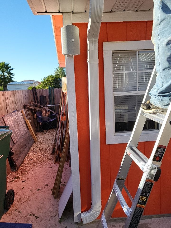 Gutter Installation using K-Style Gutters by Gutter Professors