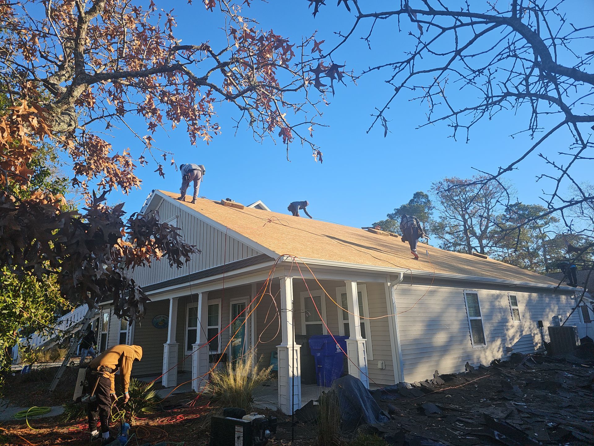 Oak Island Coastal Roof Fortification and Replacement by RGR Construction and Roofing, LLC