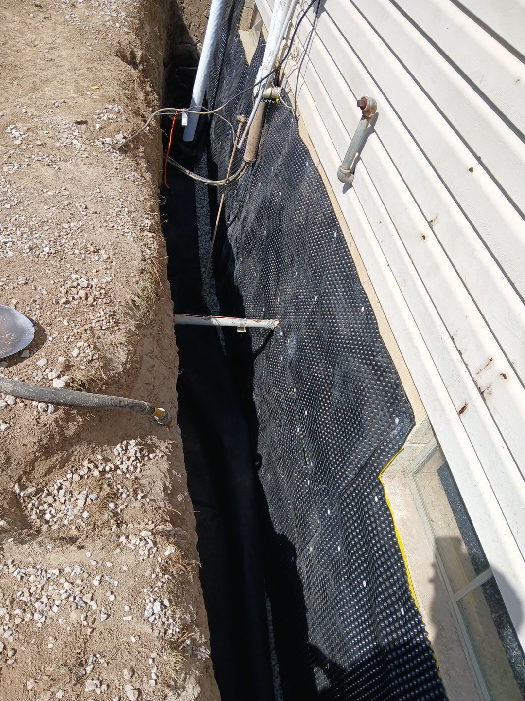 Exterior Waterproofing & Embedded Fiber Reinforcements by Toledo Basement Repair
