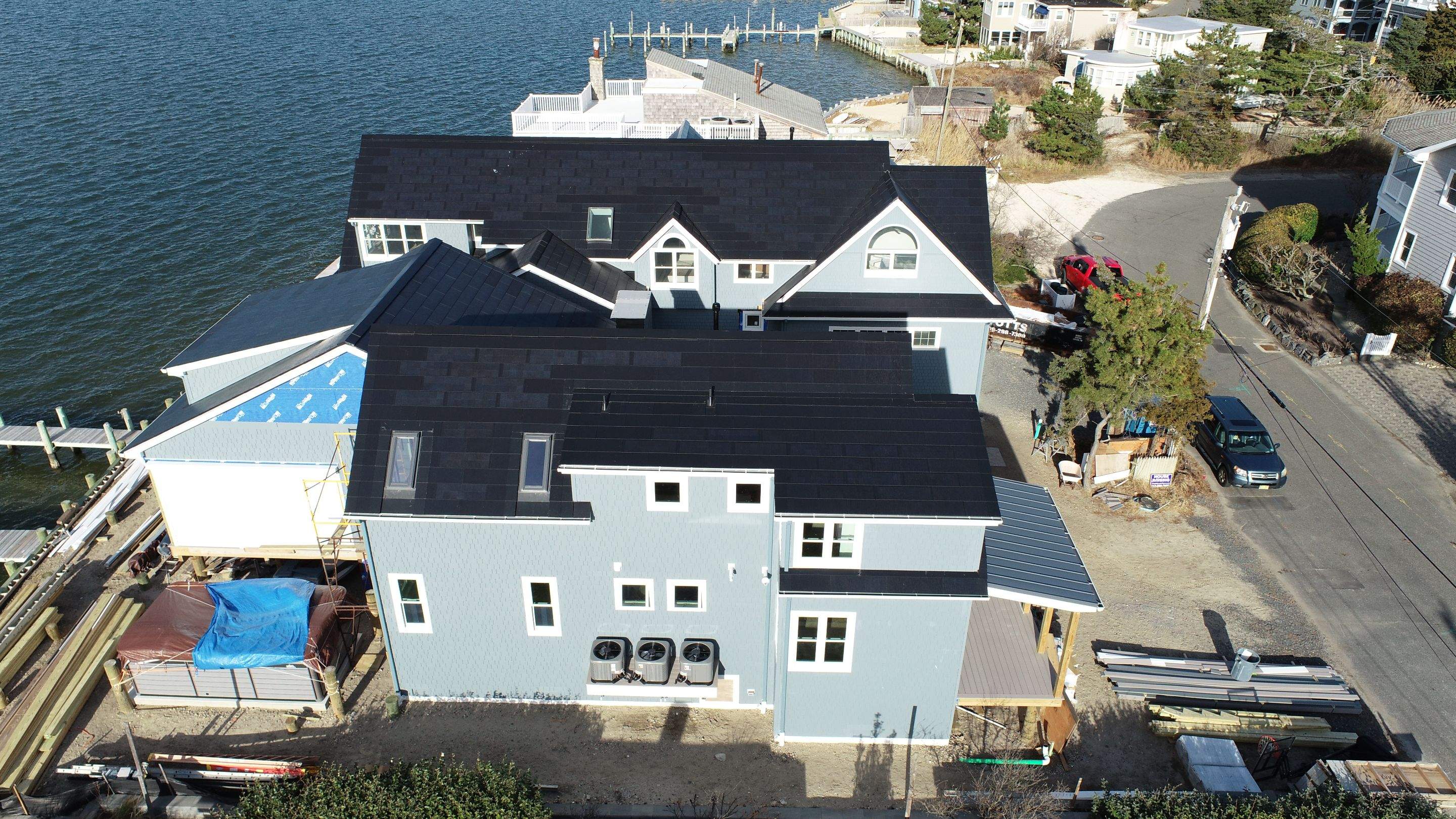 Tesla Solar Roof Long Beach Island New Jersey by American Home Contractors