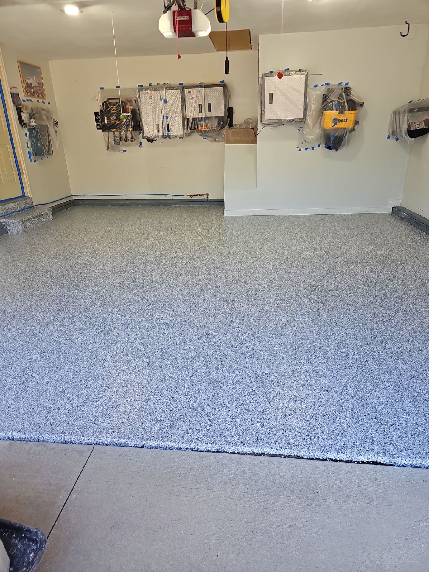 Tidal Wave Coating in Granger, IN! by Innovative Spaces / Innovative Concrete Coatings