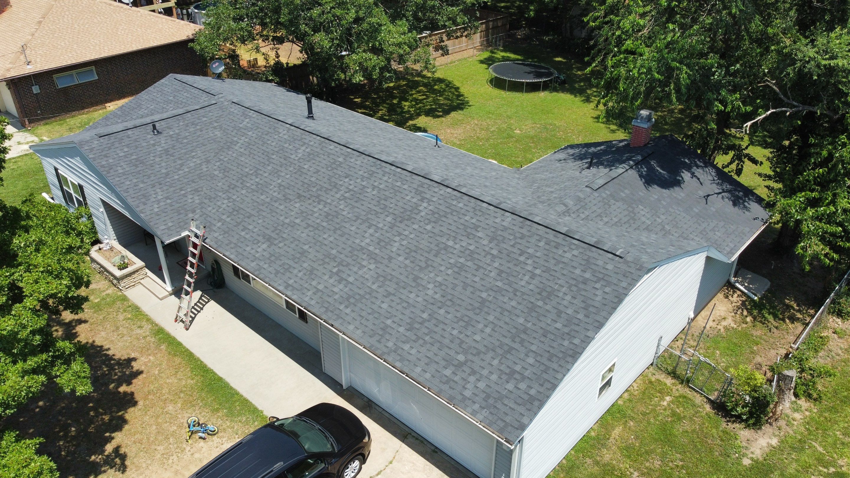Residential Roofing Install - Atlas Pinnacle Pristine Shingles - Color Black Shadow  by Titan Commercial & Residential Roofing 