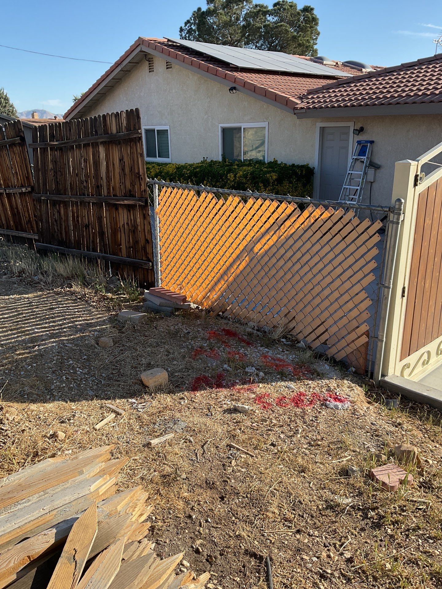 Fence Installation using Vinyl by Fence Guys Inc. 