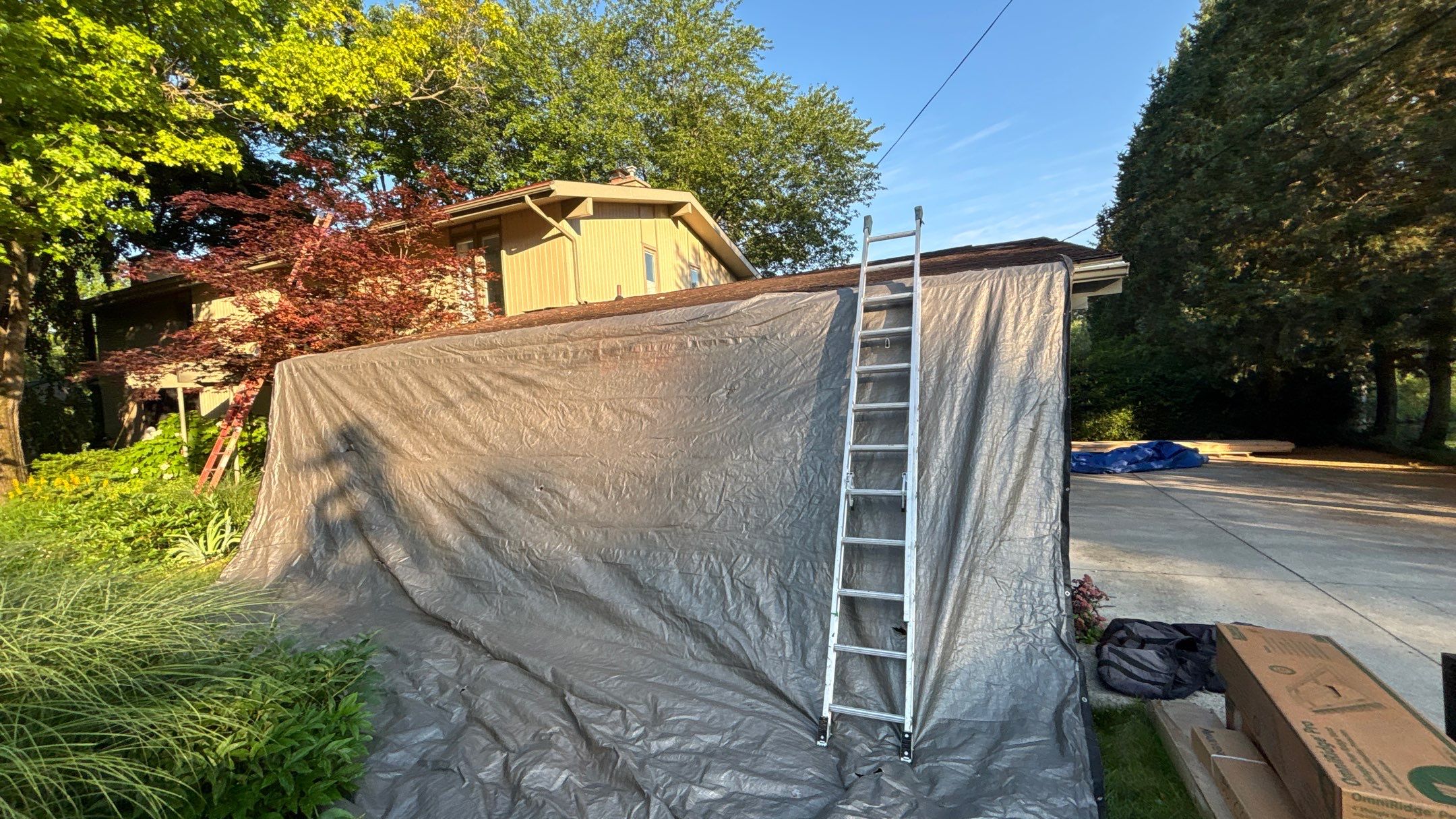 Roof Replacement using Owens Corning Driftwood by 180 Contractors