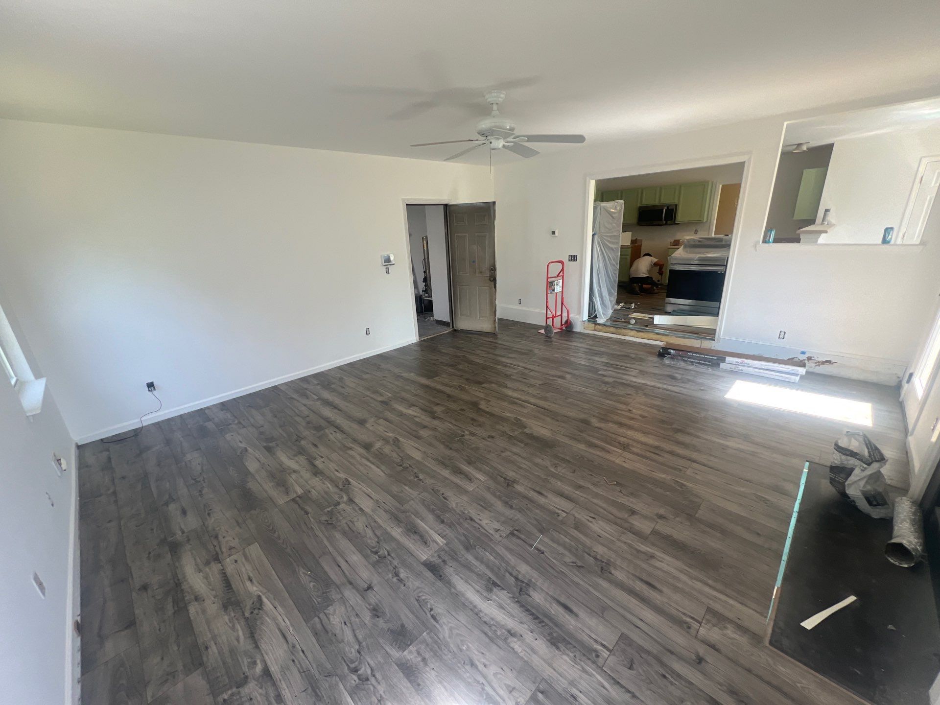 Fire Damage progress by Property Builders LLC