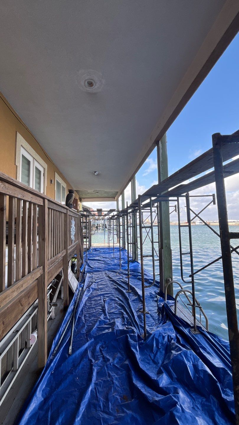 Stucco by Bayfront Roofing and Construction