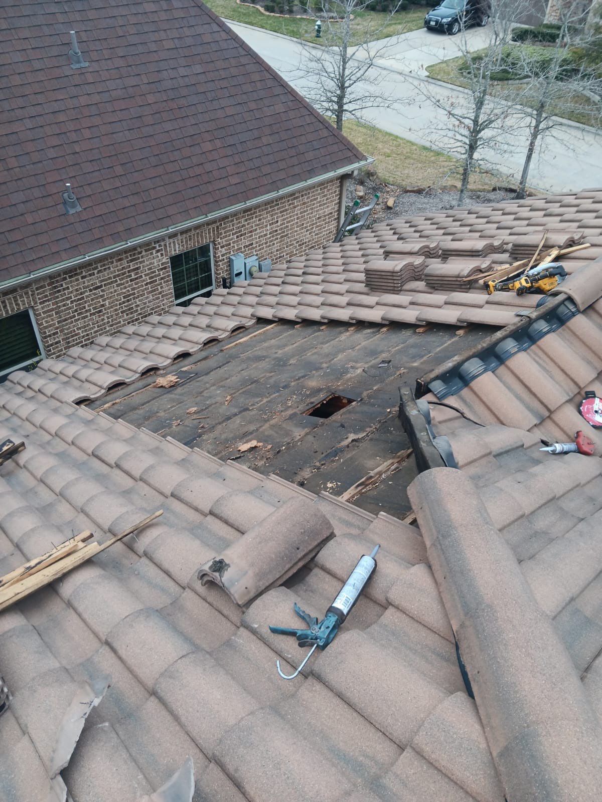 Tile Roof Repair by Roof Repair Company
