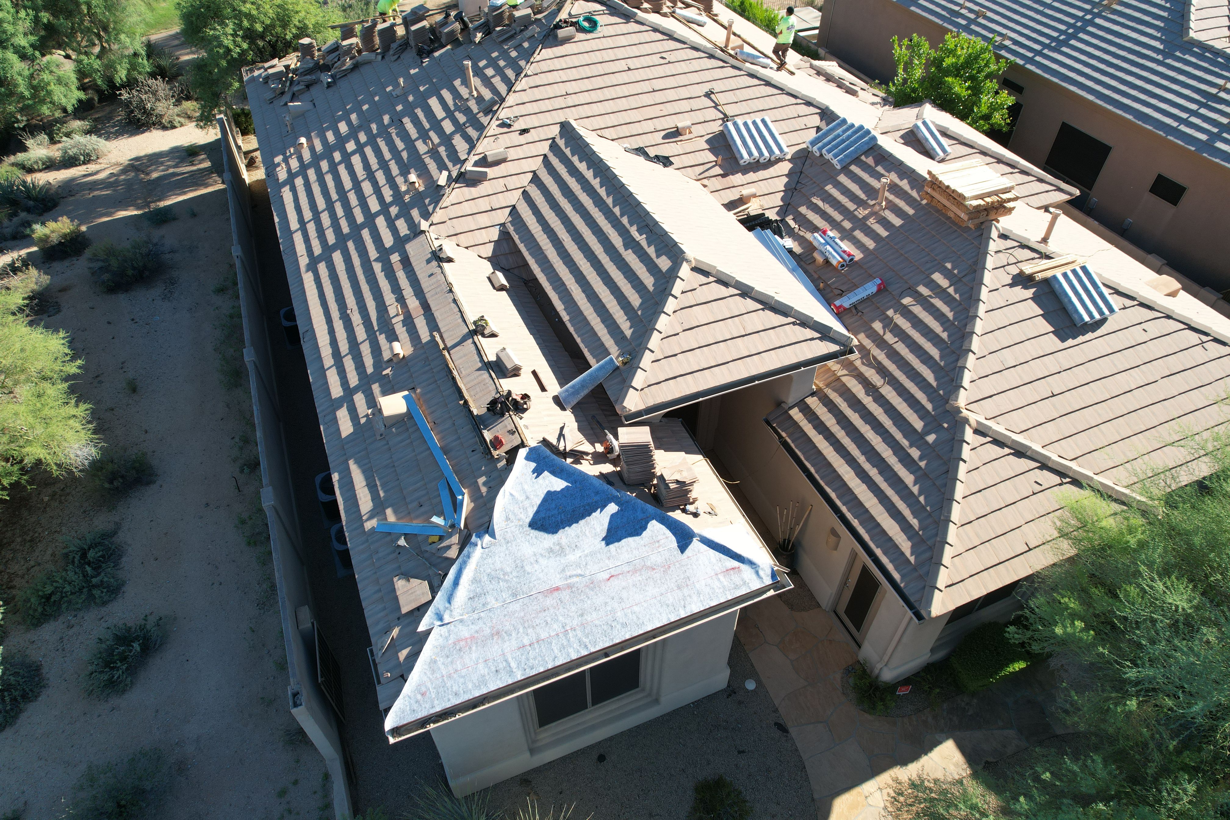 Project in Scottsdale, AZ by Showtime Roofing & Coatings LLC