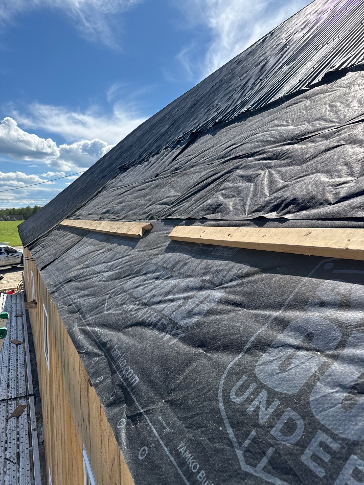 Barn Restoration and Board-and-Batten Siding Installation in Hansons Ridge by B's Roofing & Construction LLC