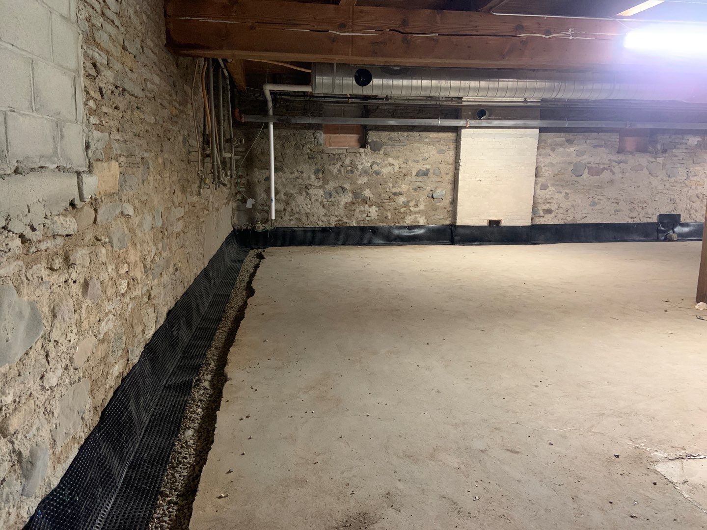 Large Commercial Waterproofing in the Heart of NE Minneapolis by Waterproofing Northeast