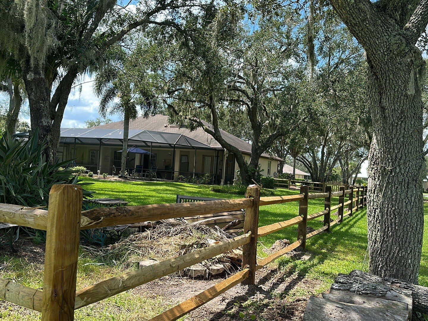 Wood Fence Installation using Wood 3 Rail Ranch Fence by Asap fence and gates, LLC