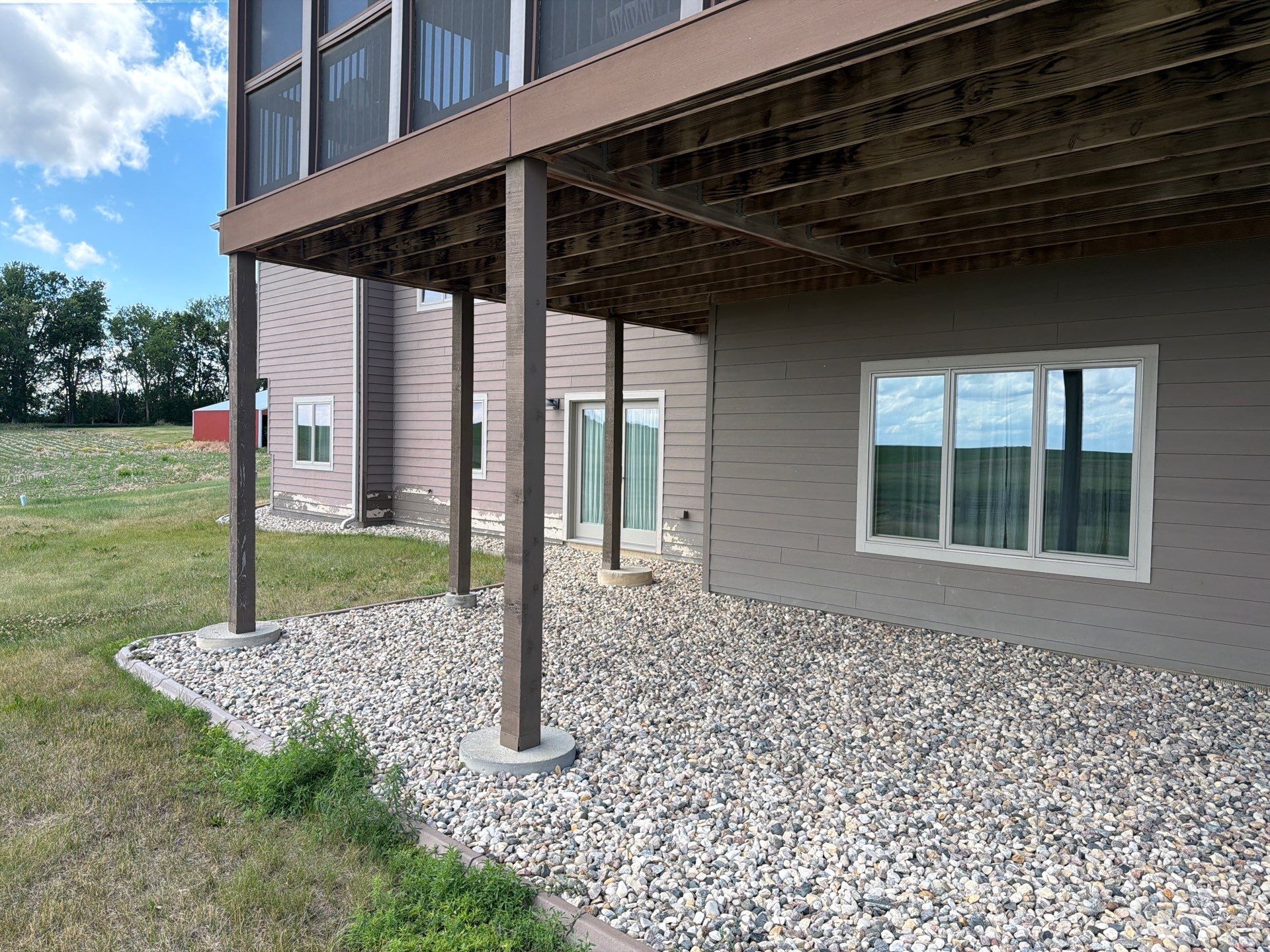 Full Exterior Siding Paint Restoration and Refresh in Garretson by Select Painting, Coatings & Garage Cabinets