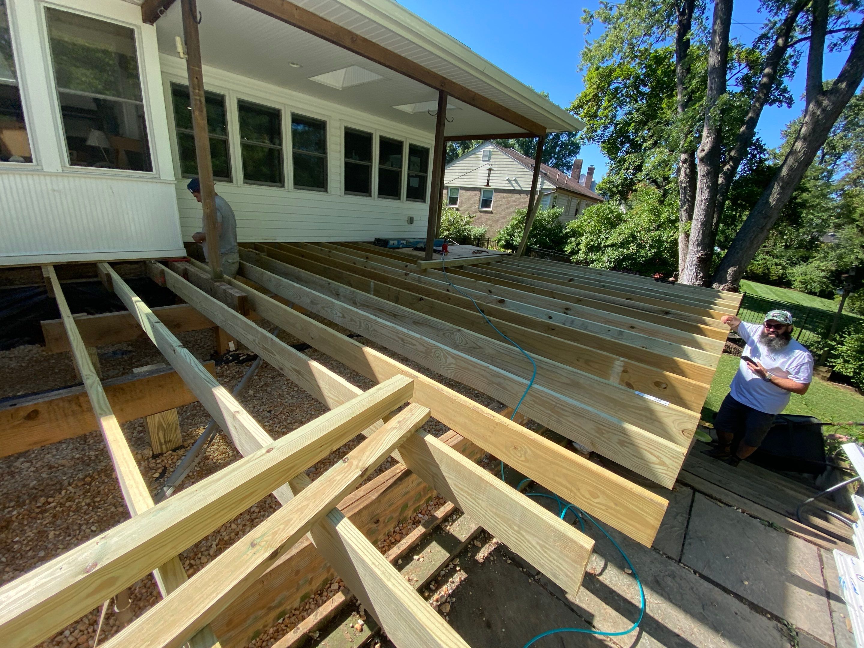 Deck Transformation using Timbertech & Azek by The Smet Companies, LLC