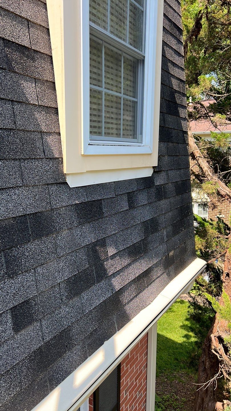 Reston: CertainTeed Landmark Pro Architectural Shingles in Max Def Moire Black by RM Banning, Inc.
