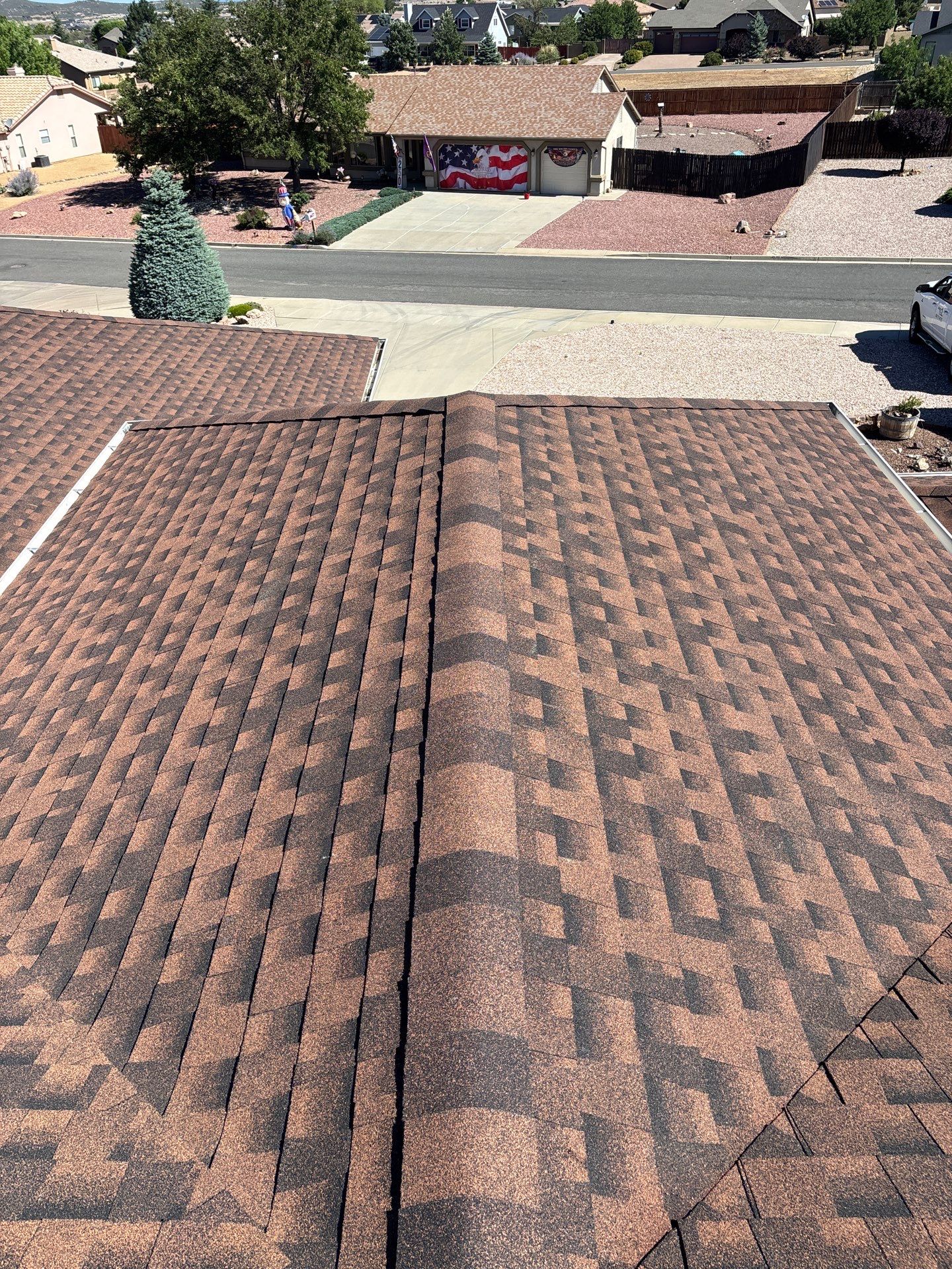 GAF Timberline HDZ Shingle Roof Replacement in Prescott Valley by Badger Roofing