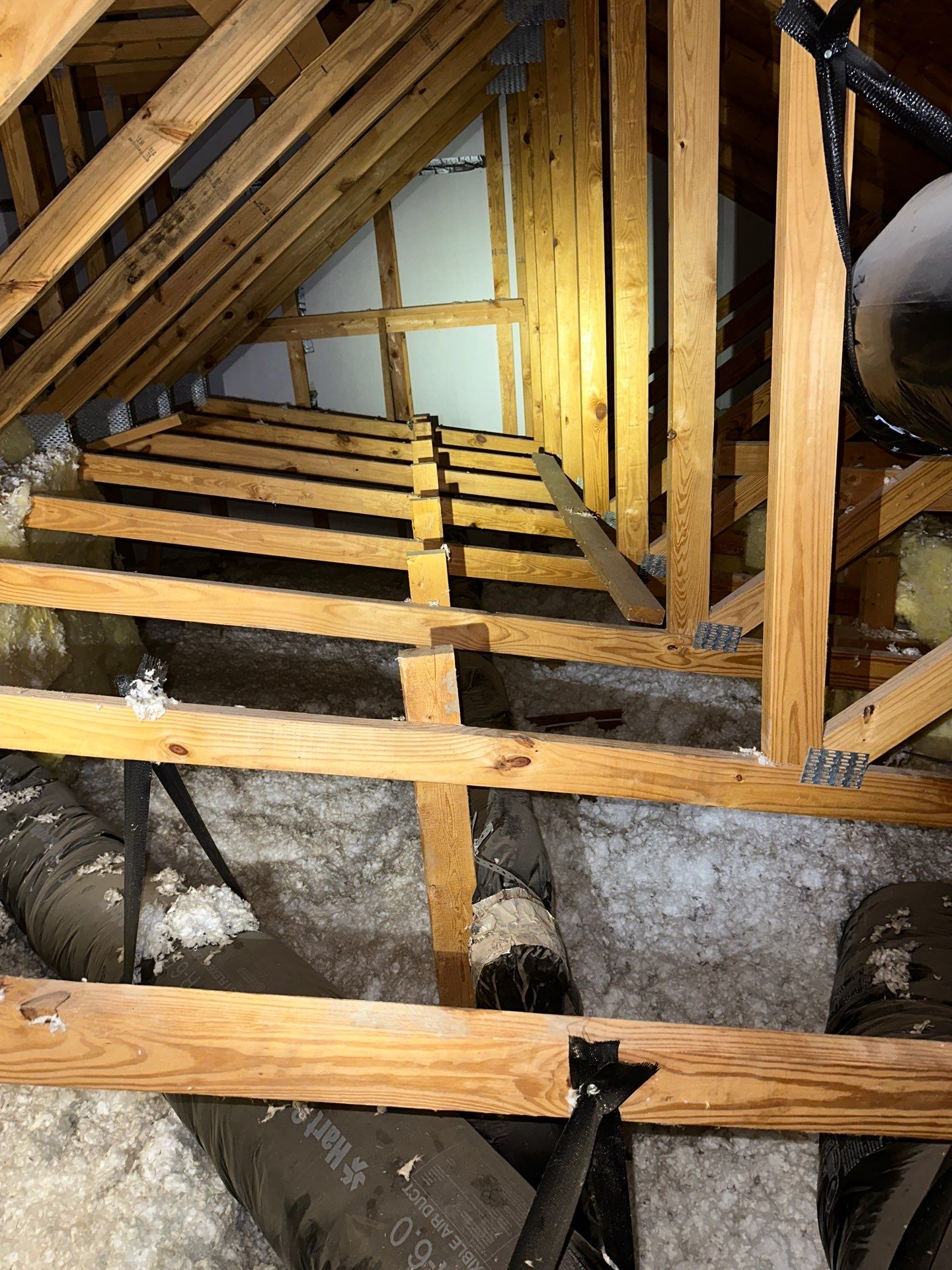 dryer vent cleaning using Compressed air by Pronto Air Duct Cleaning