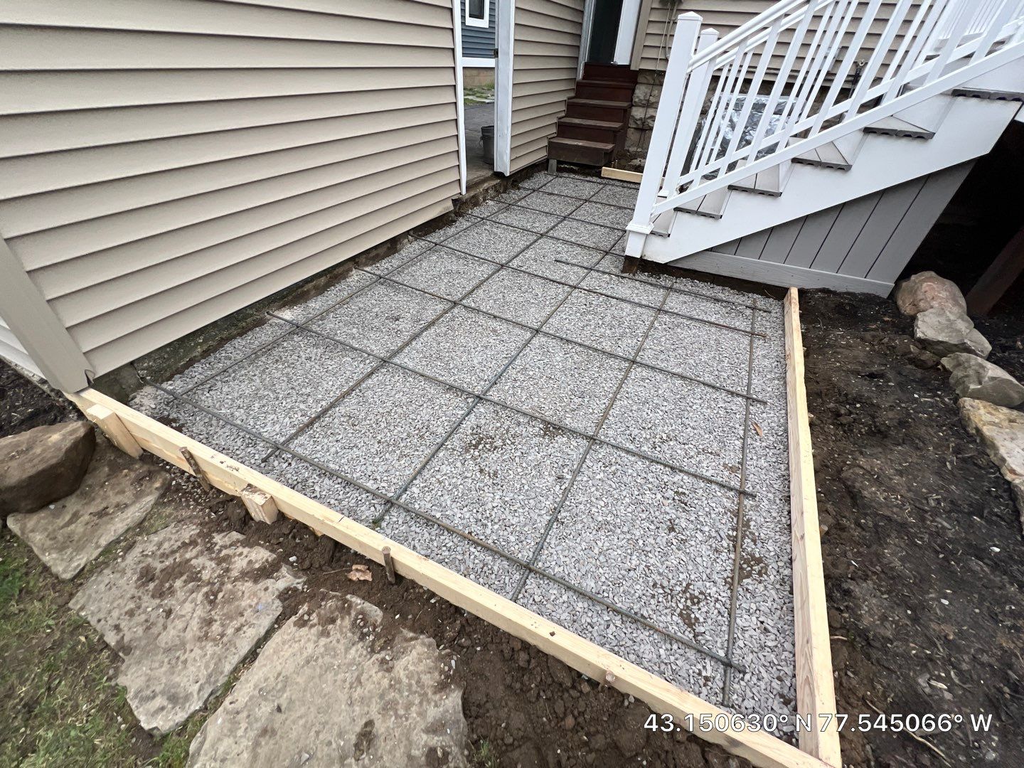 Broom Finished Patio  by NG Masonry & Construction LLC