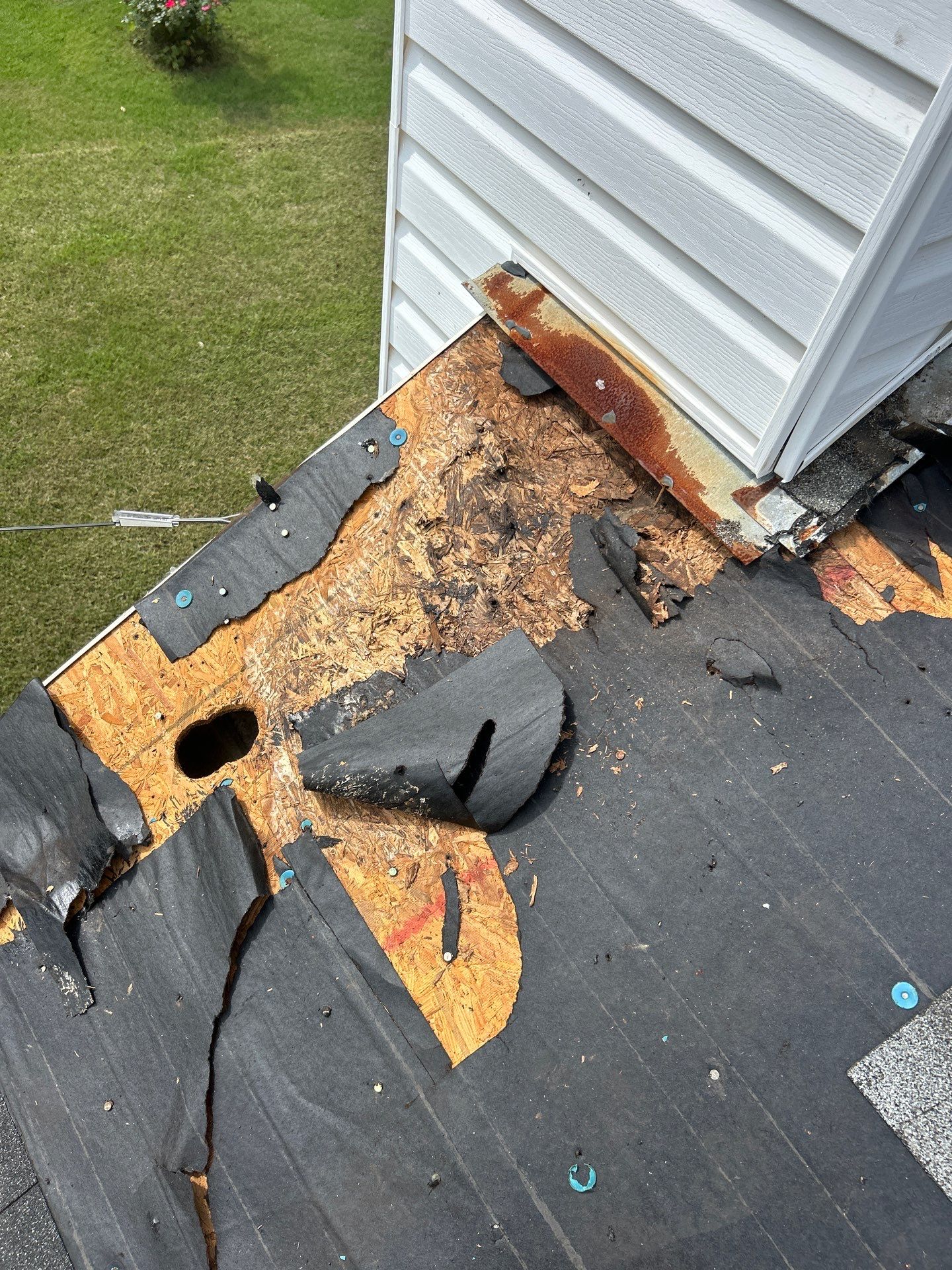 Chimney Pan and Pipe Boot Repair in Hueytown by The Roofing Dudes