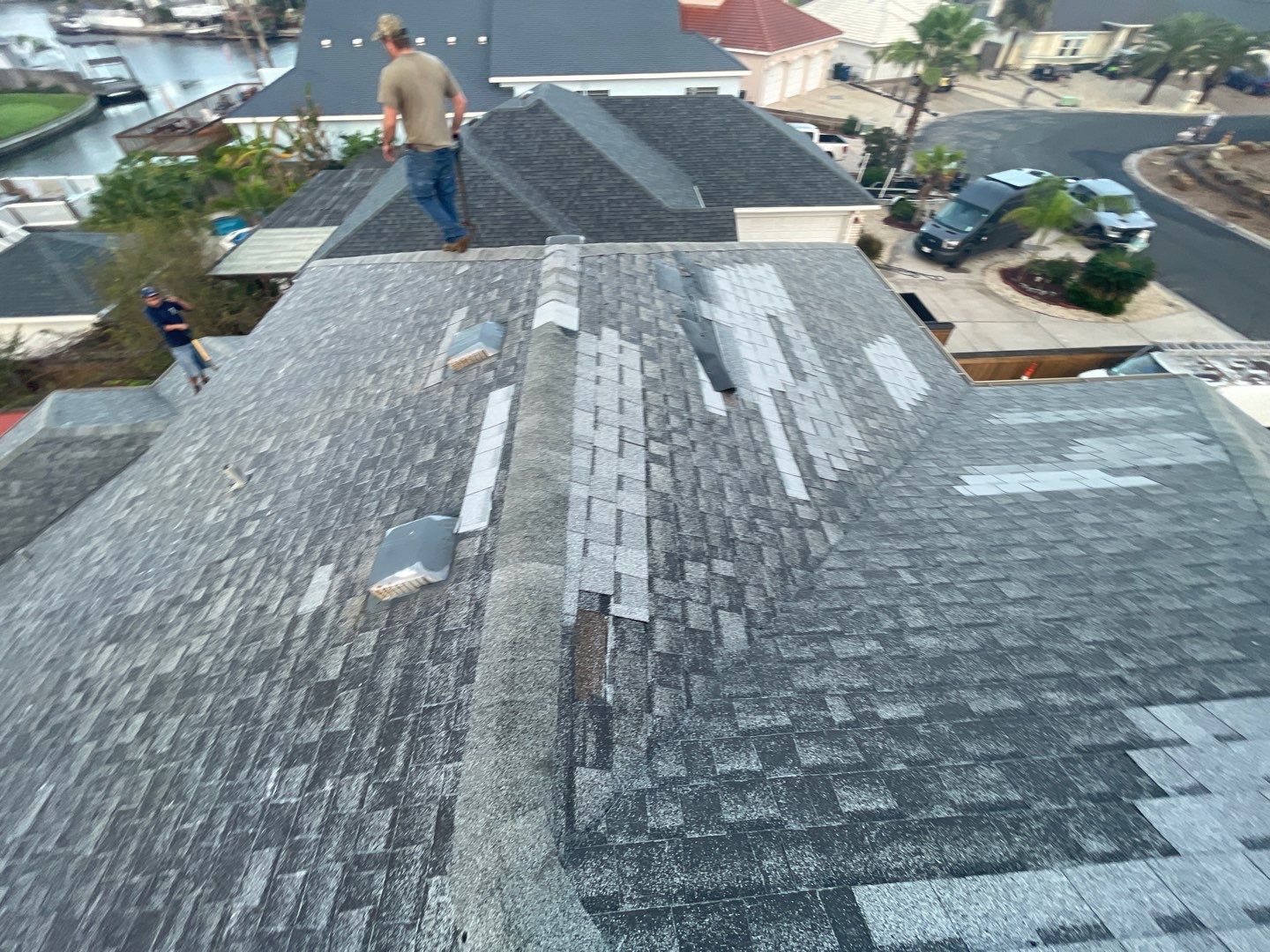 Residential Roofing Installation using GAF Timberline HDZ by Lighthouse Roofing
