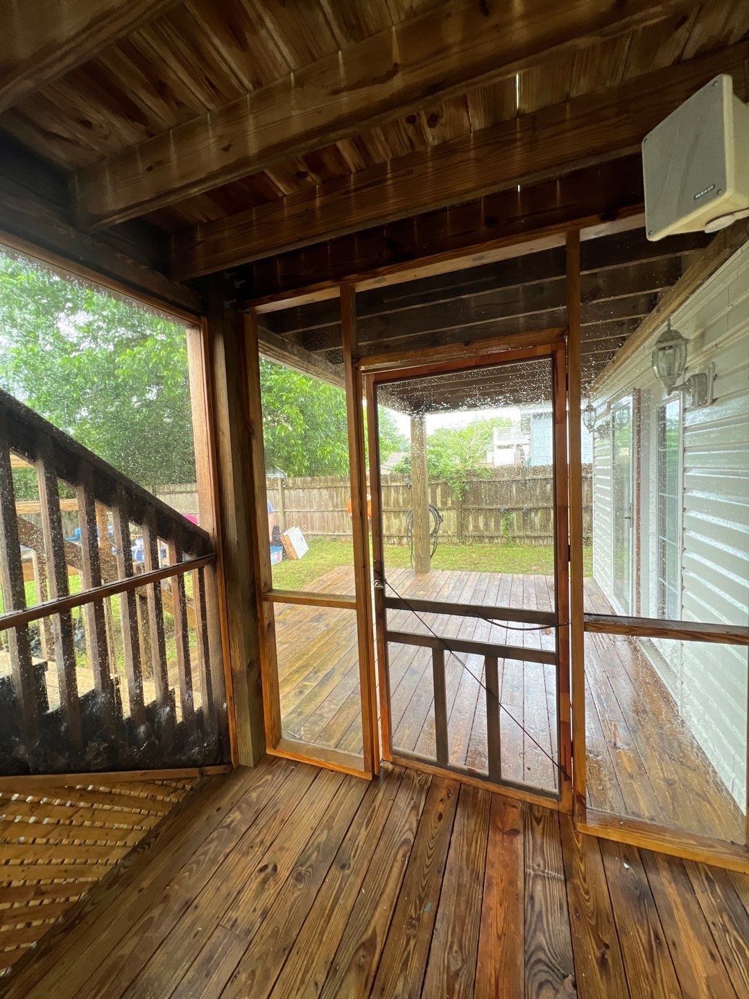 Weathered Deck using Wood Sealant by DuraSeal