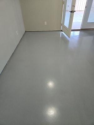 Home Floor Rennovation Using Ultra Durable, Anti-Slip Epoxy Urethane