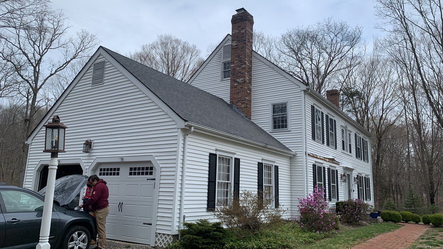 Siding Installation using certainteed monogram 4" double 4 by A Plus Exterior