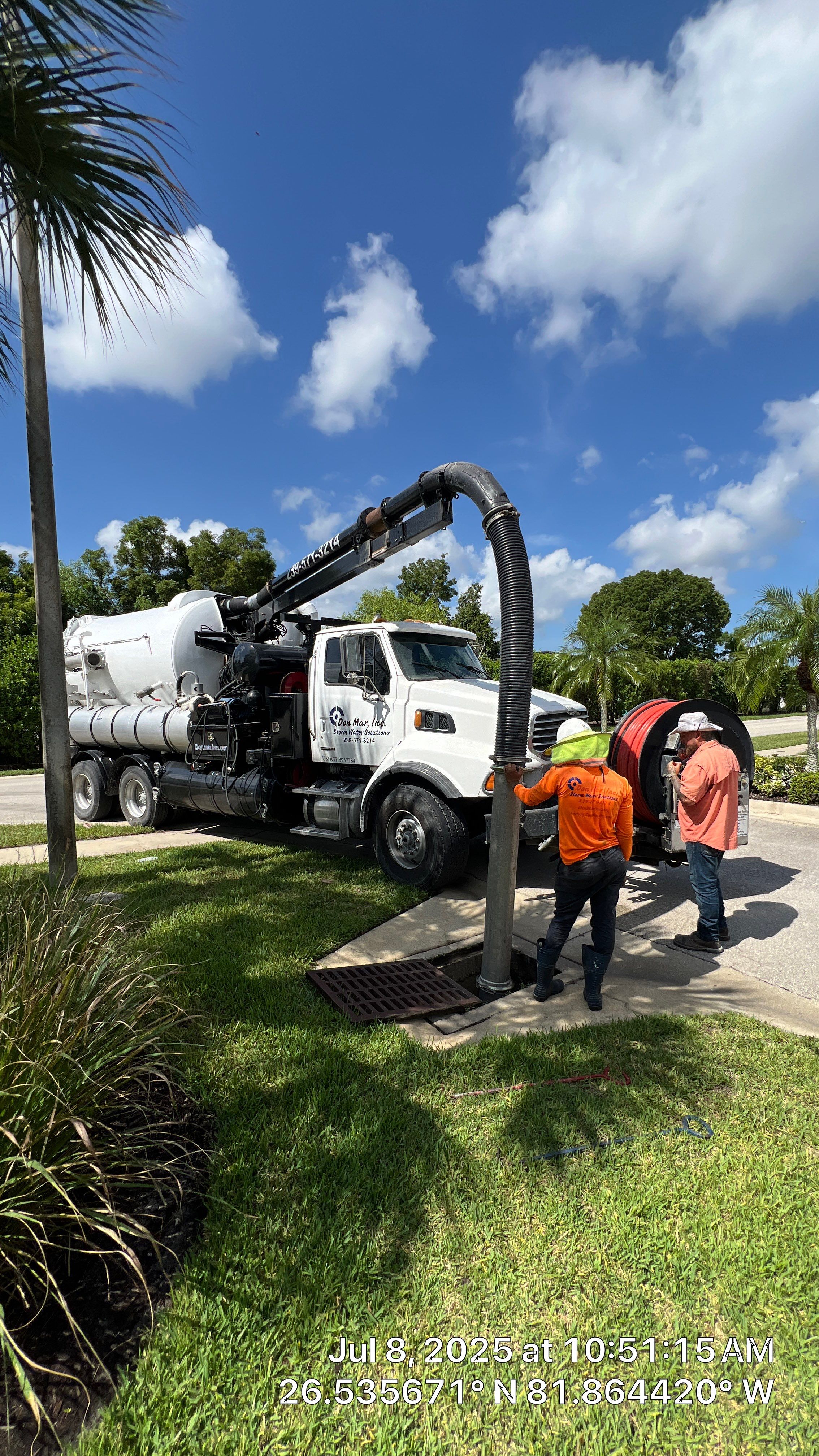 Ft. Myers Community Stormwater System Maintenance by APS Power & Water