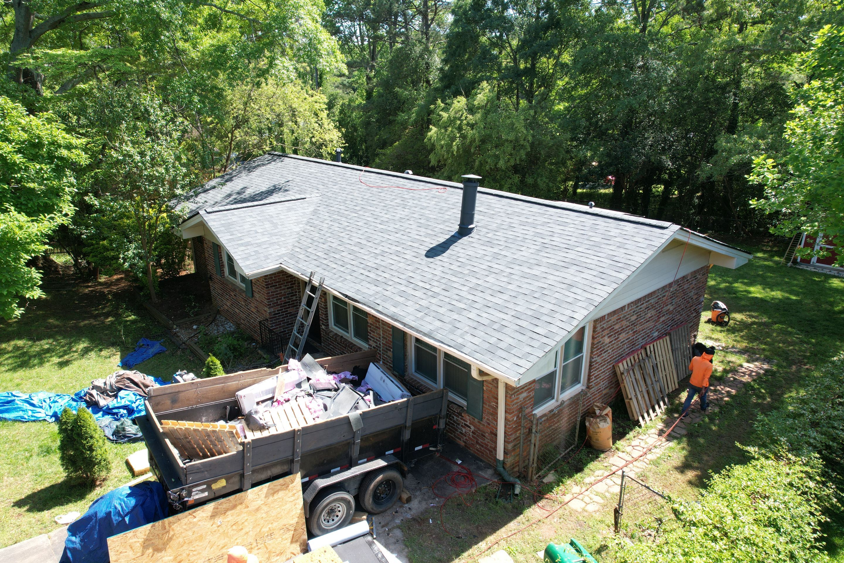 Residential Roofing Installation using Owens Corning by Inspector Roofing and Restoration