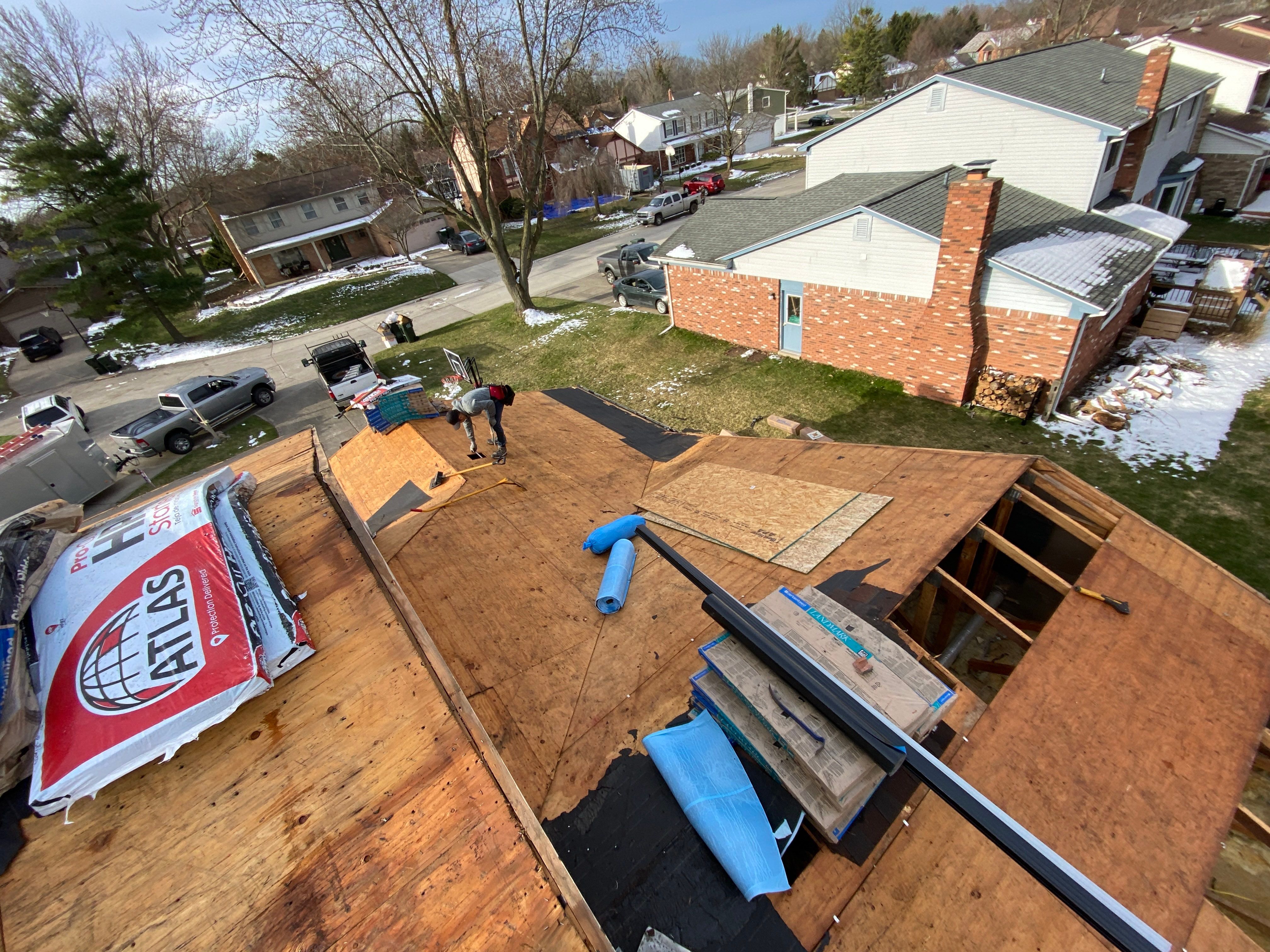 Roof Replacement using CertainTeed Landmark by 180 Contractors