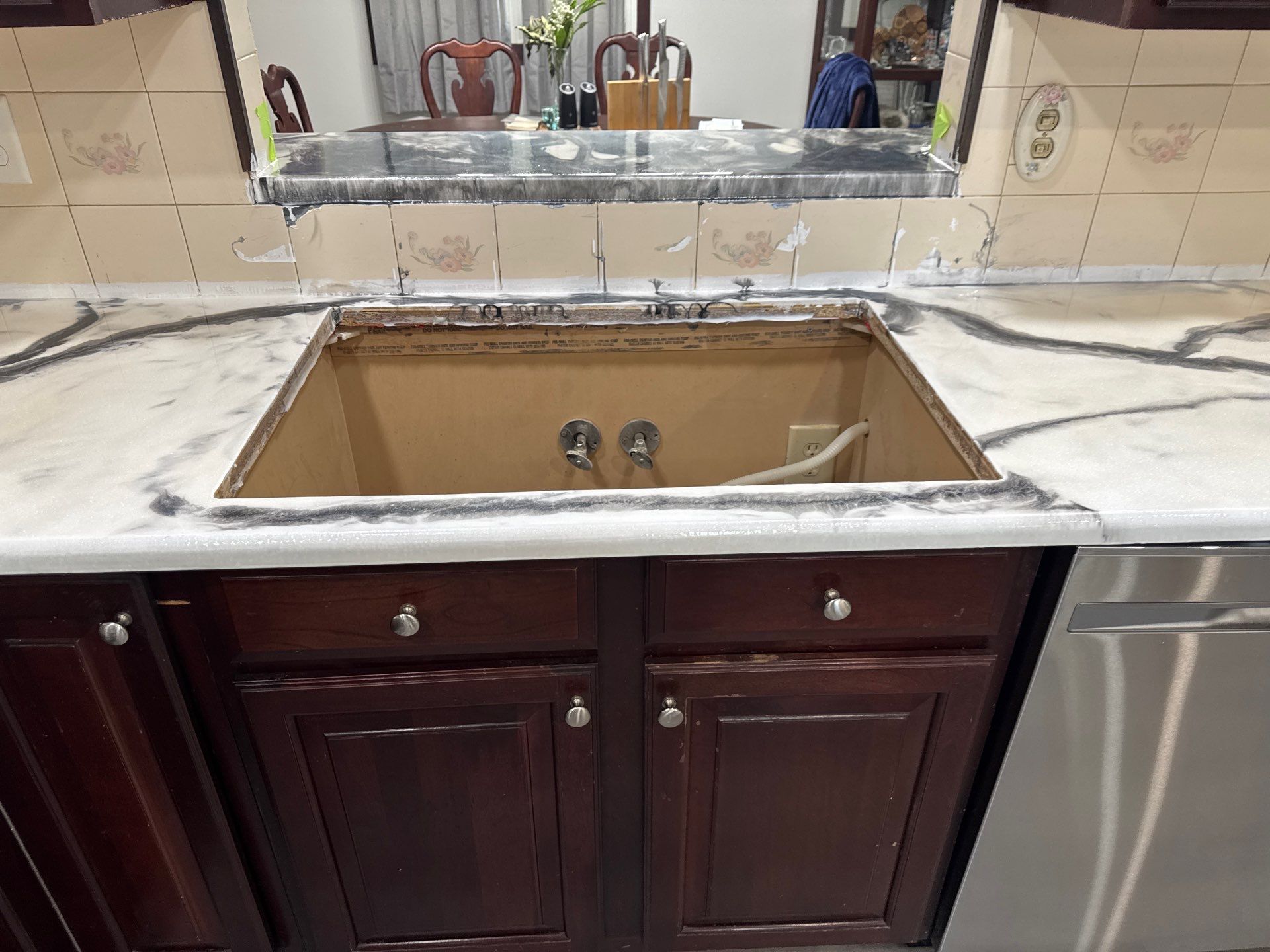 Countertop Transformation!! by Gordon Painting